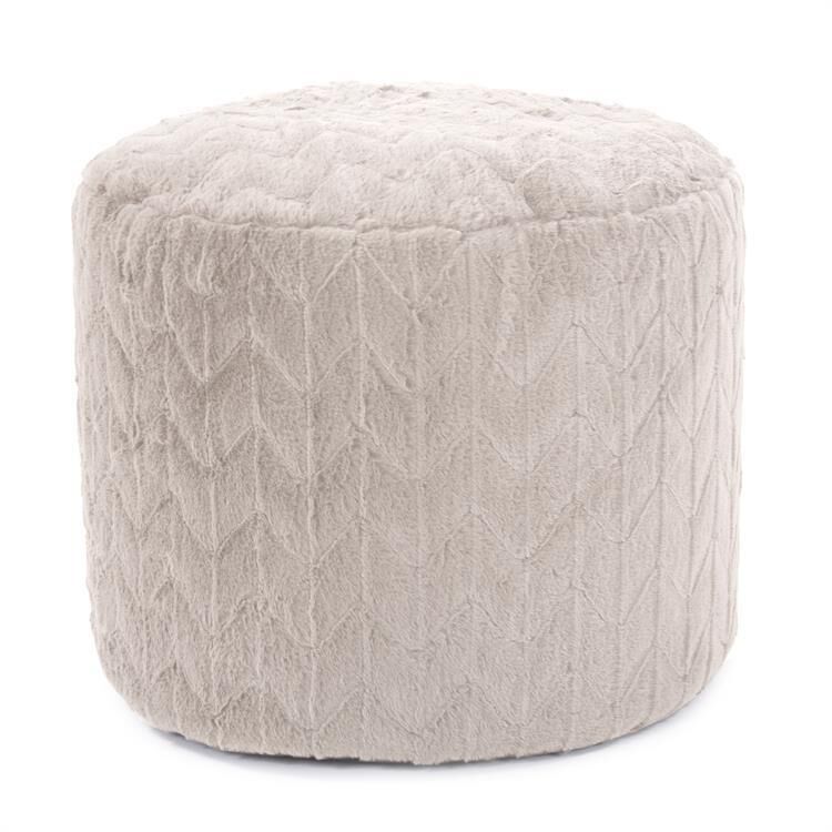 Tall Pouf Ottoman by Howard Elliott Collection