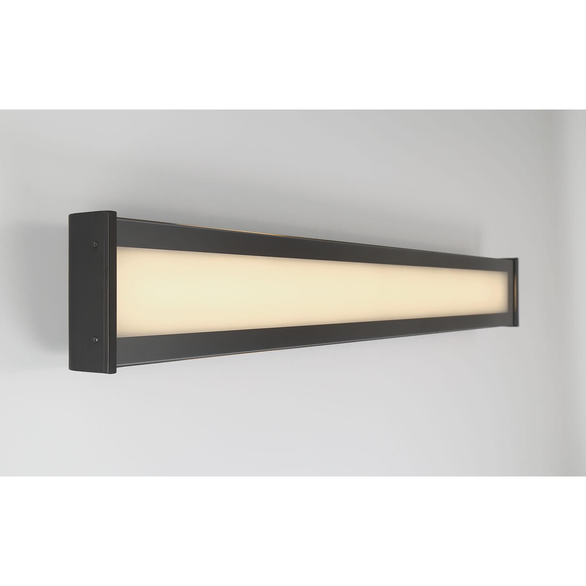 Shown in Matte Black finish and Smoked glass