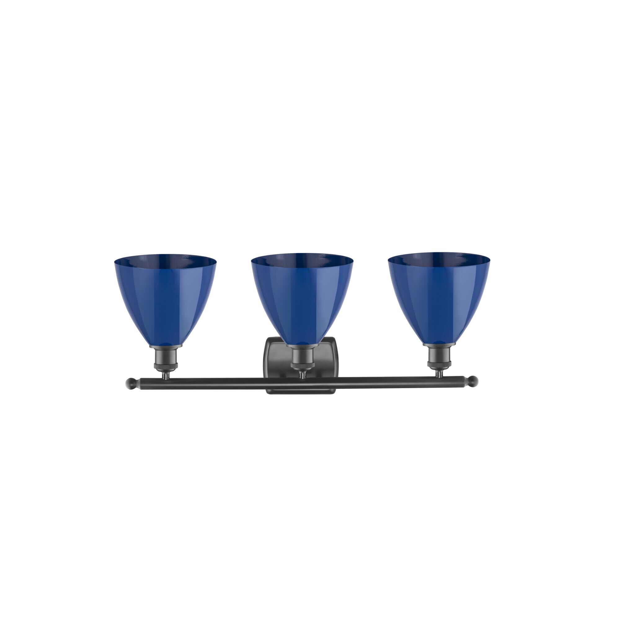 Bruno Marashlian Plymouth Dome 27 Inch 3 Light Bath Vanity Light by Innovations Lighting