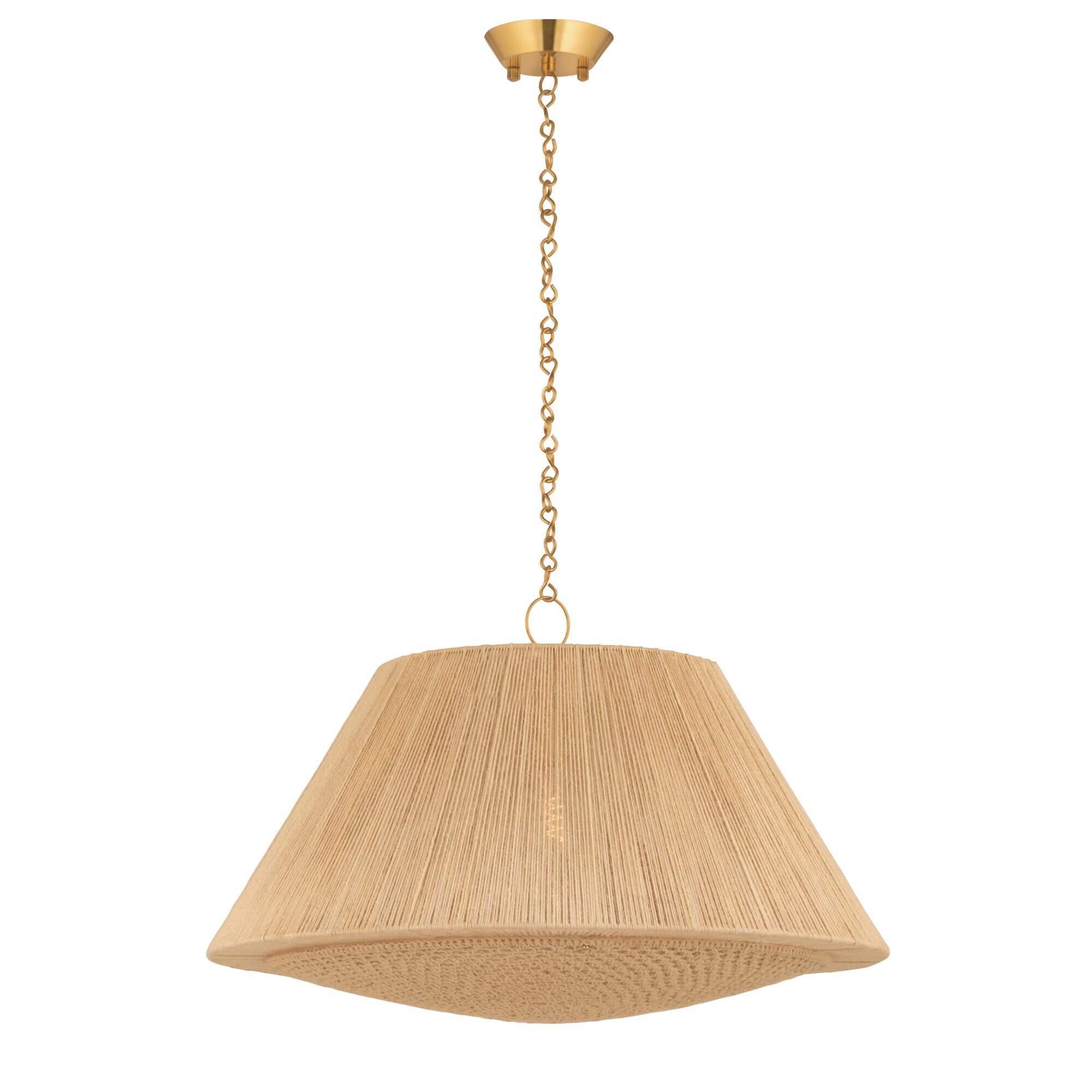 Shown in Aged Brass finish