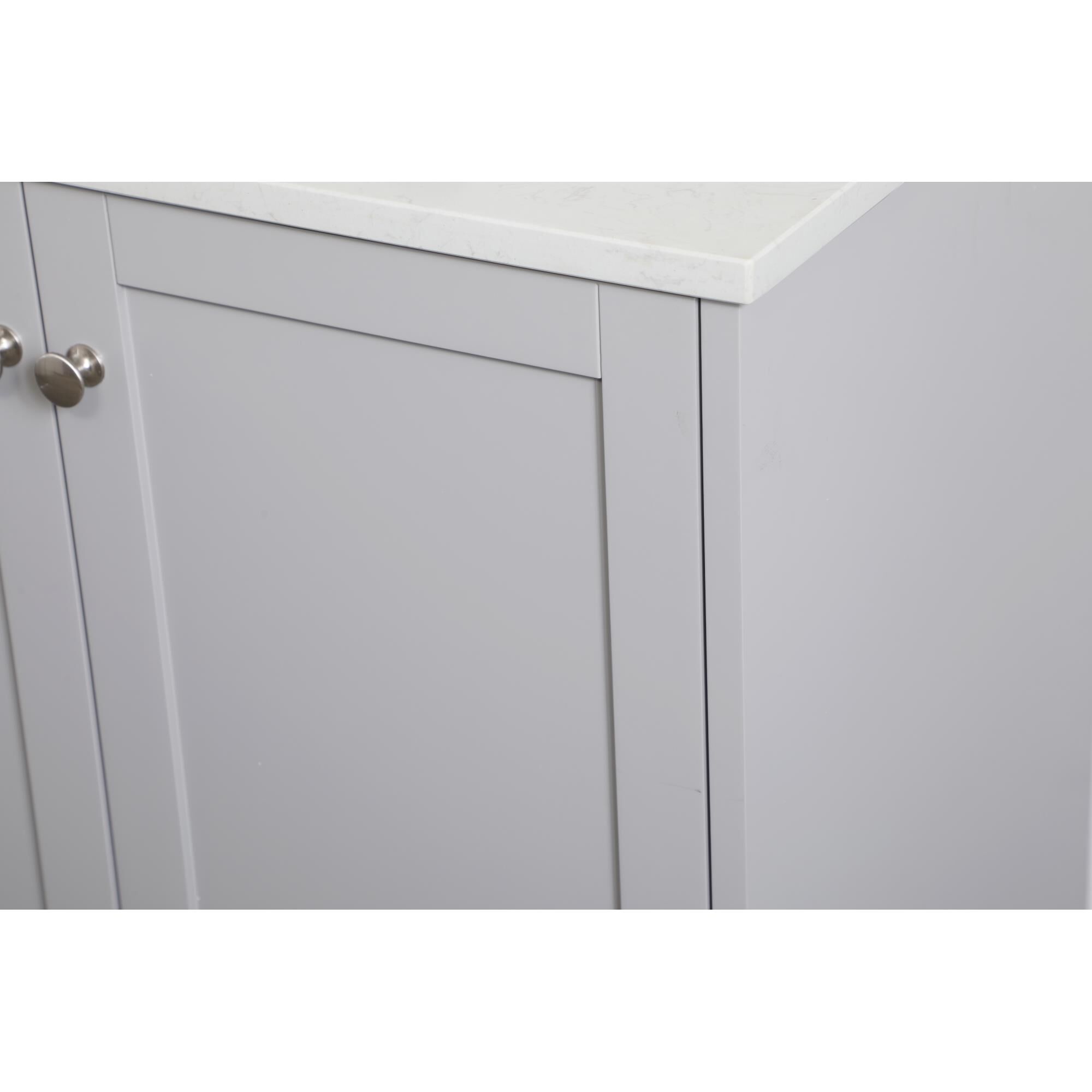 Shown in Grey finish