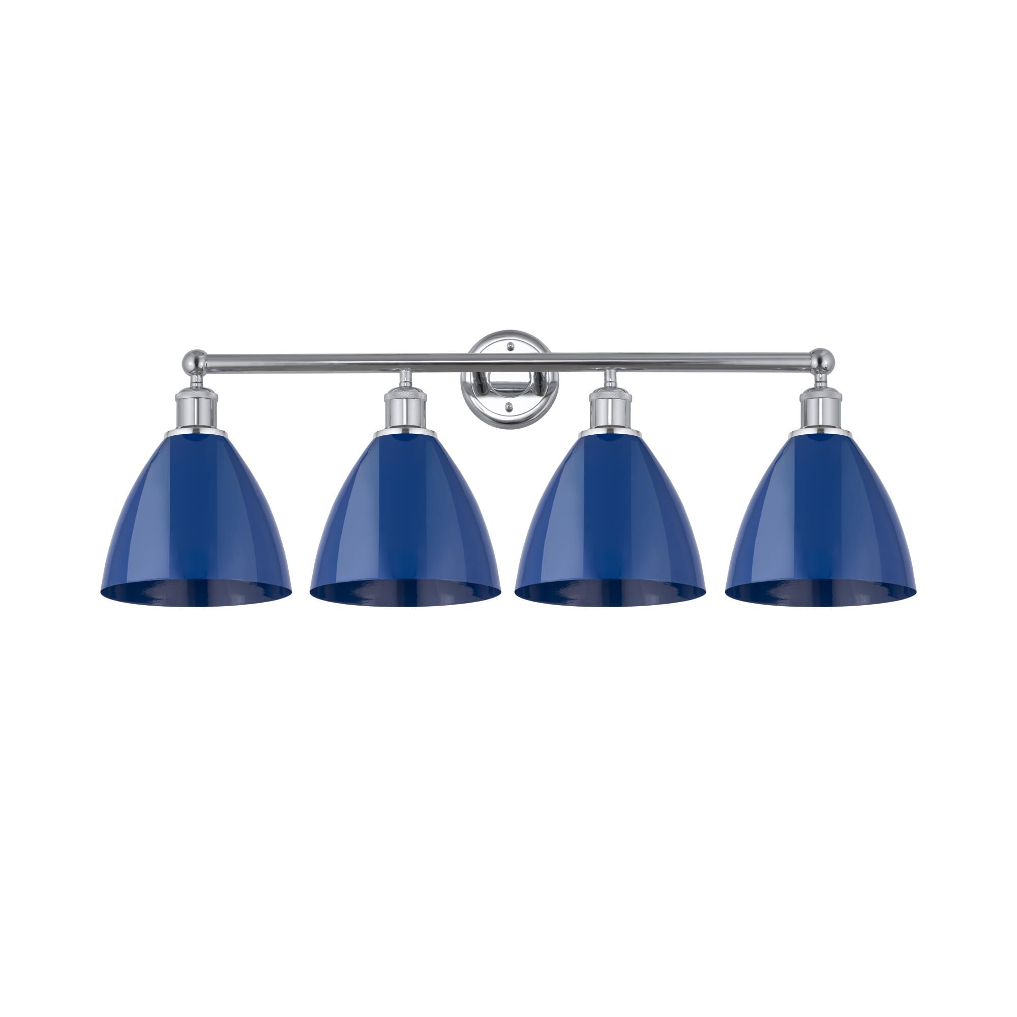 Bruno Marashlian Plymouth Dome 34 Inch 4 Light Bath Vanity Light by Innovations Lighting