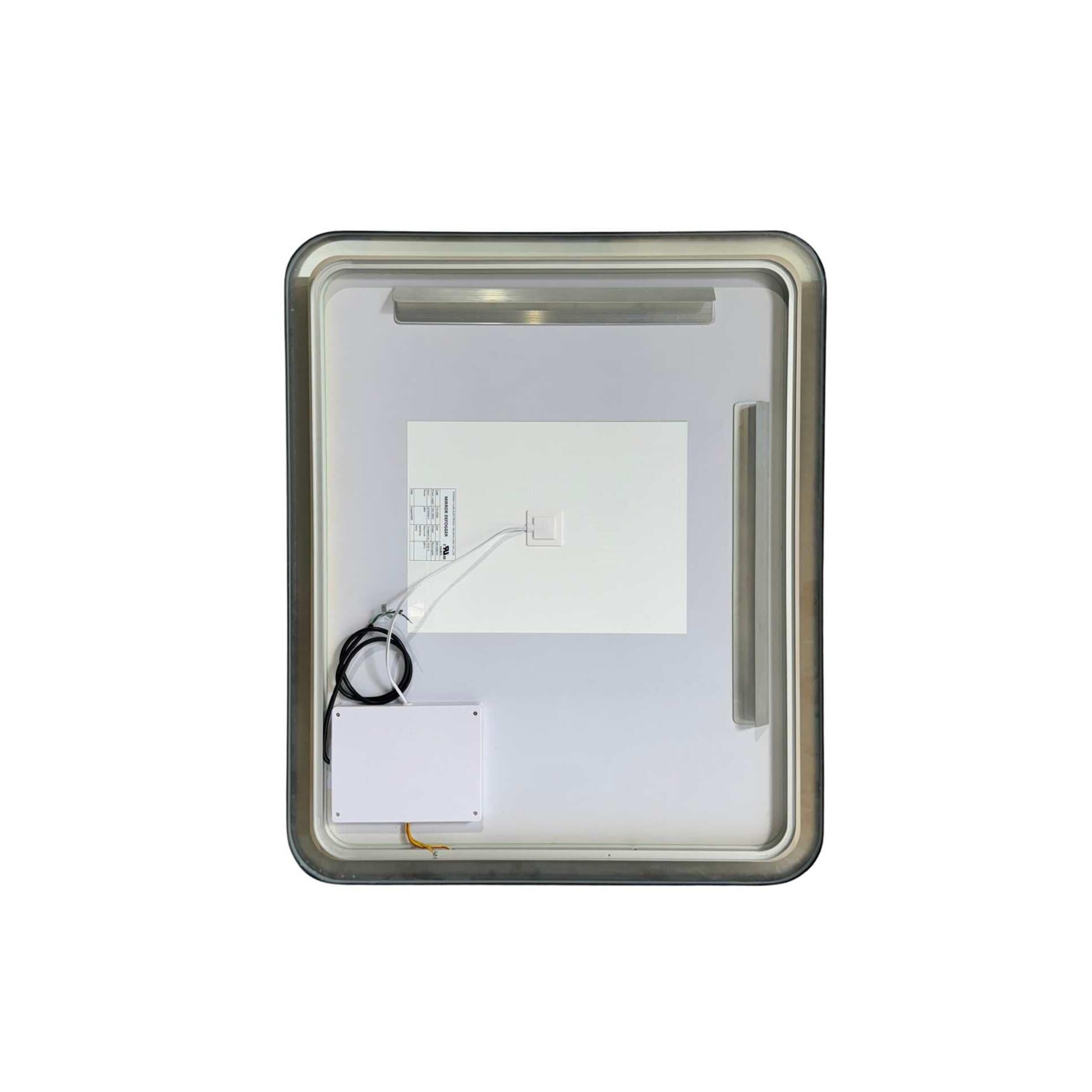 Harmoni 36 Inch Rectangular LED Lighted Mirror by Elegant Decor