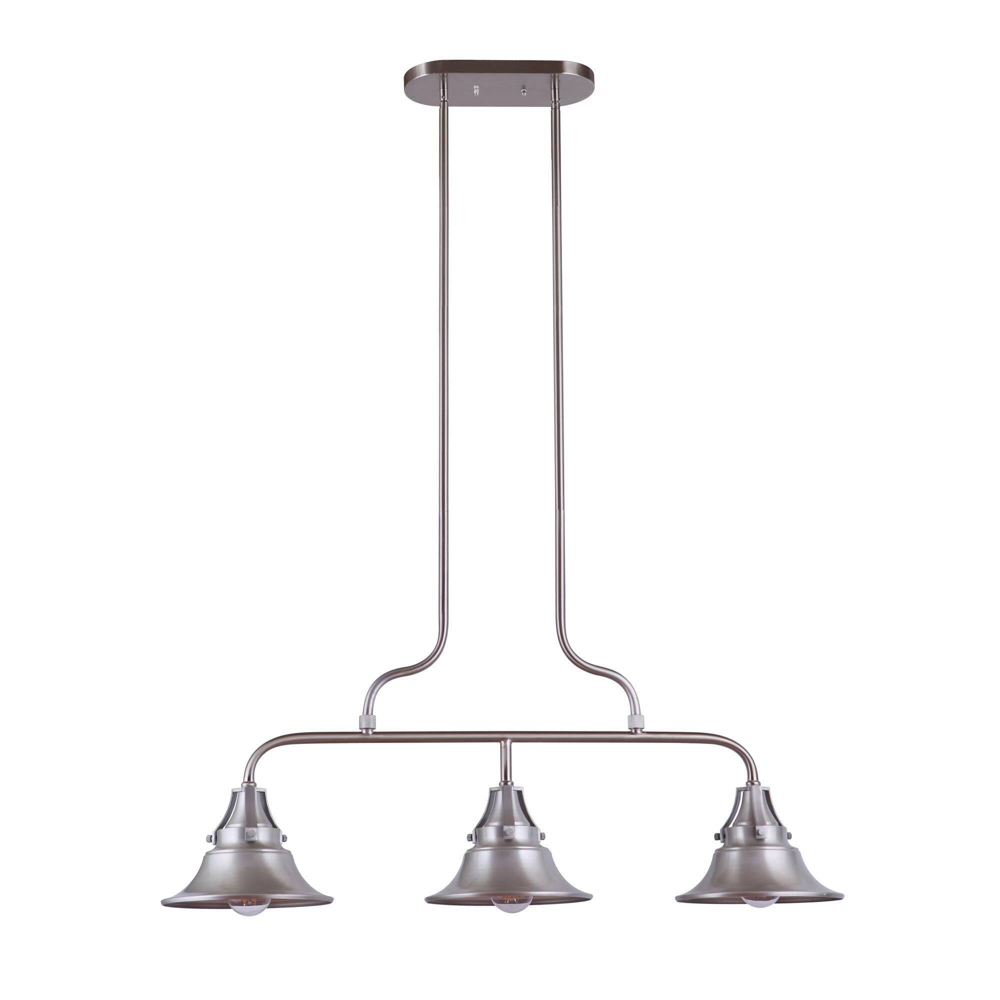 Shown in Satin Aluminum finish