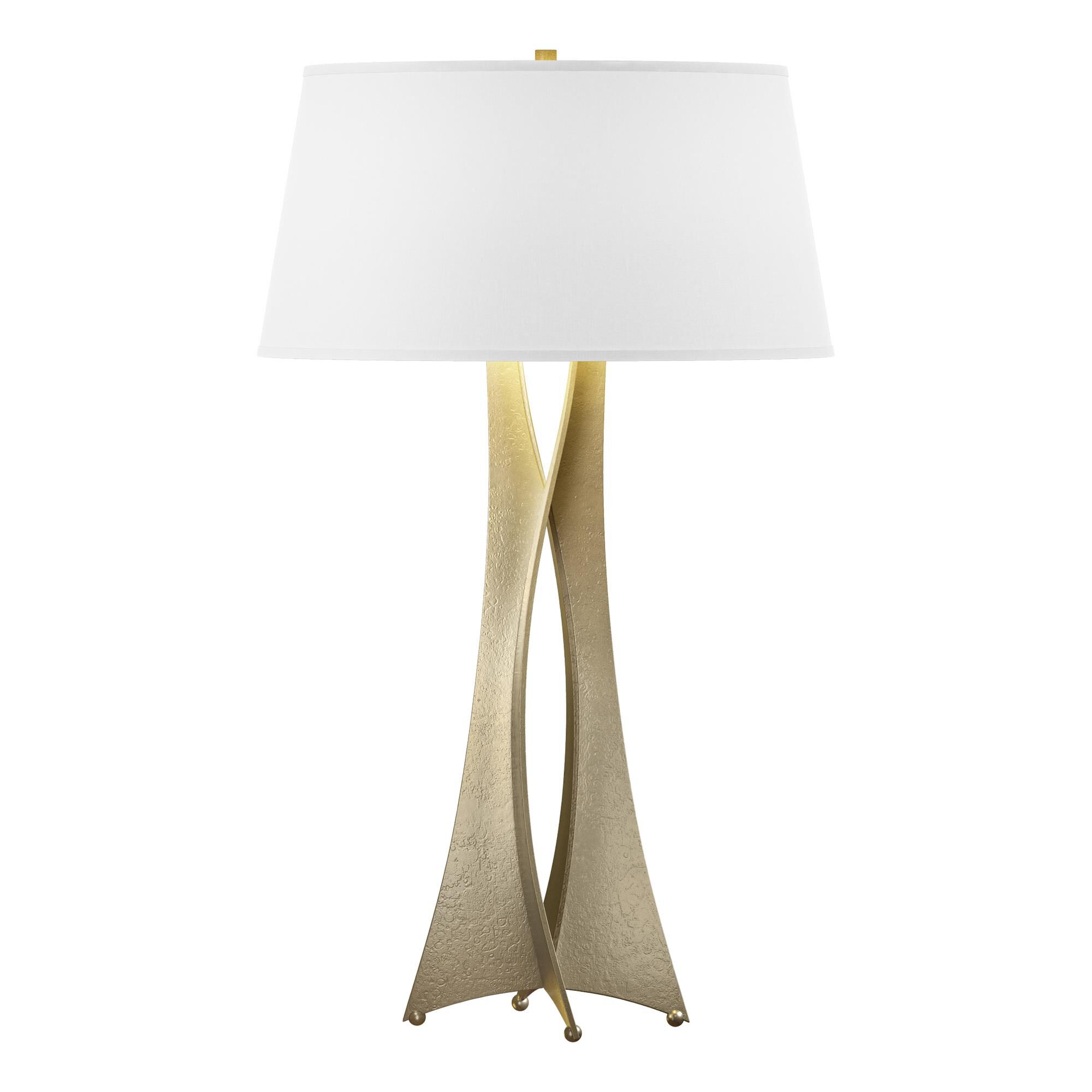 Shown in Soft Gold finish and Natural Anna shade