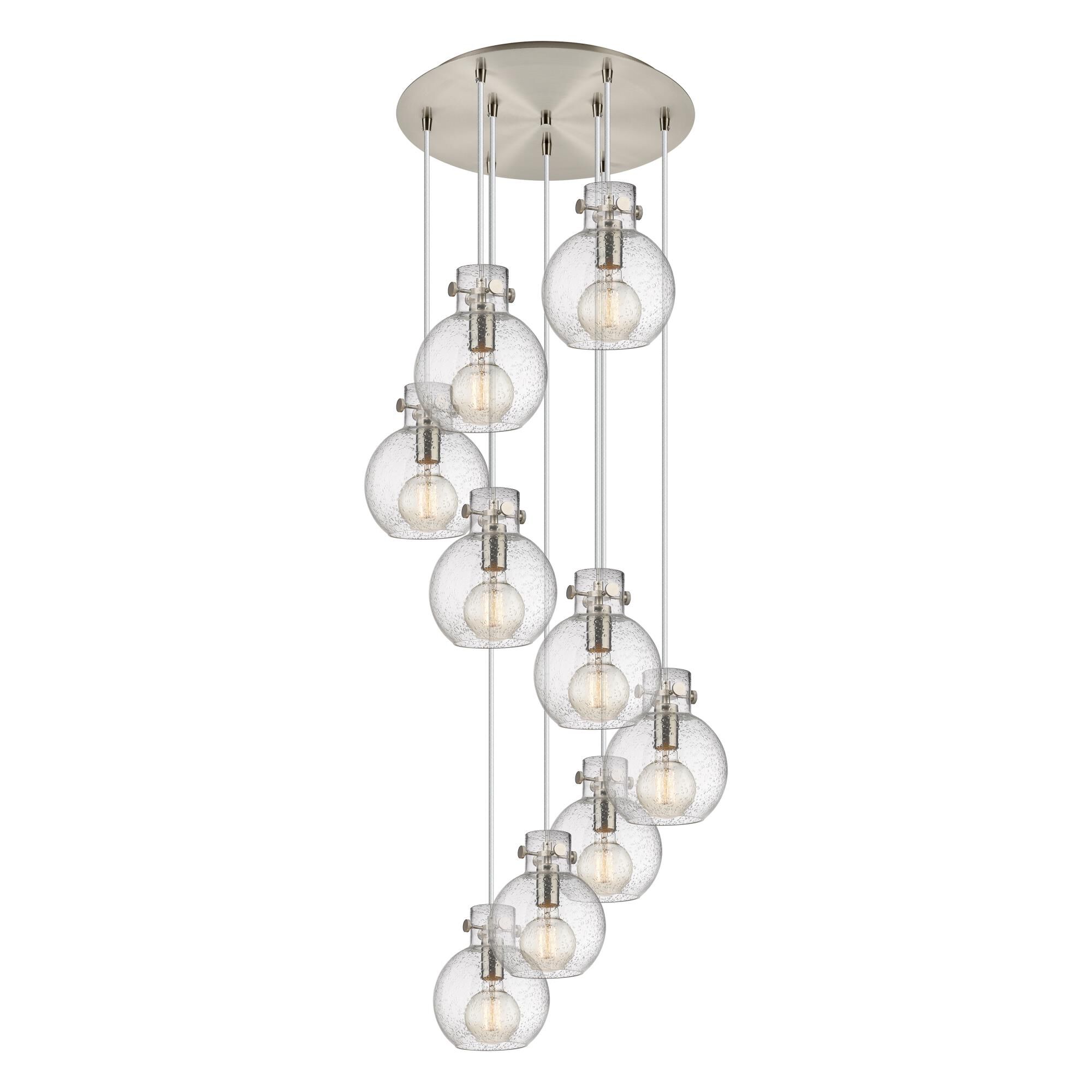 Bruno Marashlian Newton Sphere 22 Inch 9 Light Multi Light Pendant by Innovations Lighting