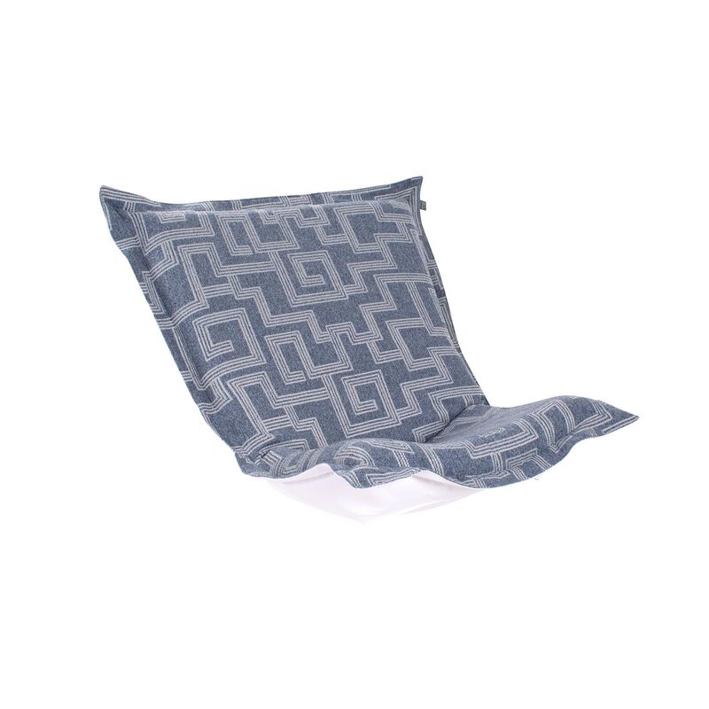 The Syros Puff Accent Chair Cover by Howard Elliott