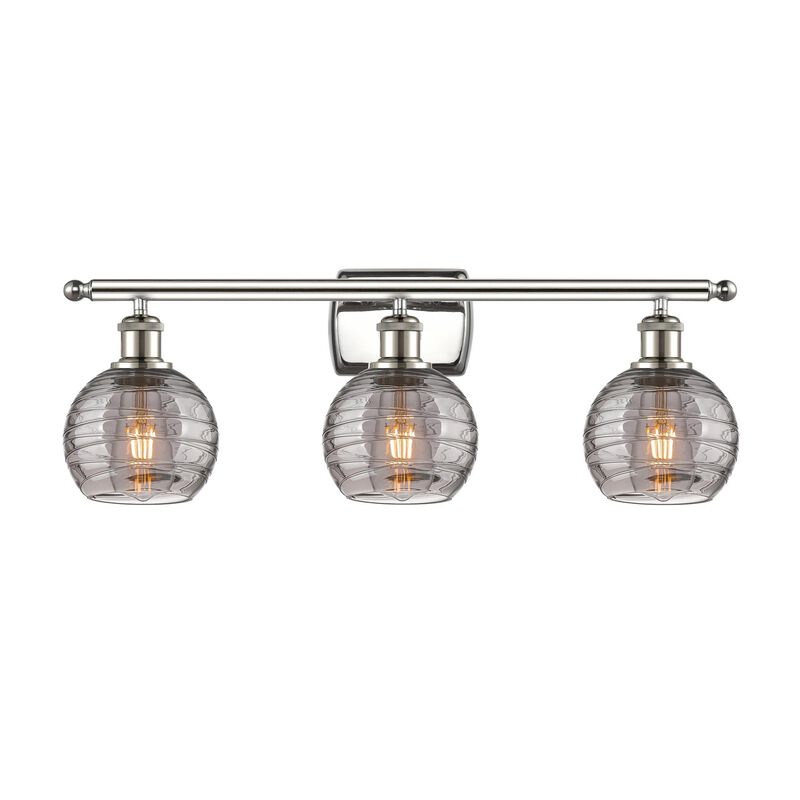 Bruno Marashlian Athens Deco Swirl 26 Inch Bath Vanity Light by Innovations Lighting