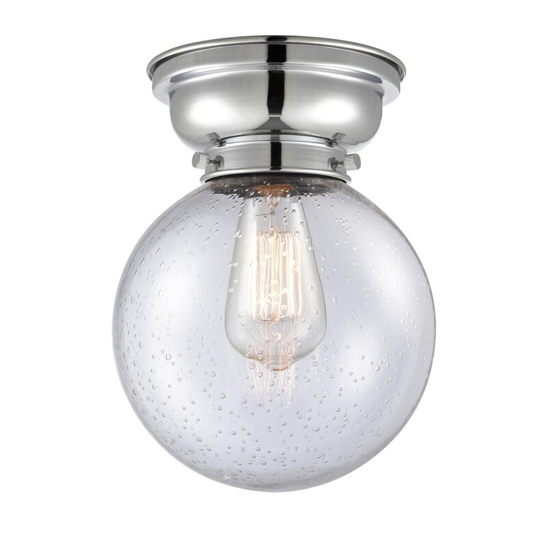 Bruno Marashlian Large Beacon 8 Inch 1 Light Flush Mount by Innovations Lighting