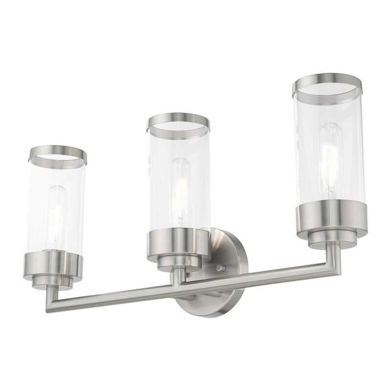 Hillcrest 23 Inch 3 Light Bath Vanity Light by Livex Lighting