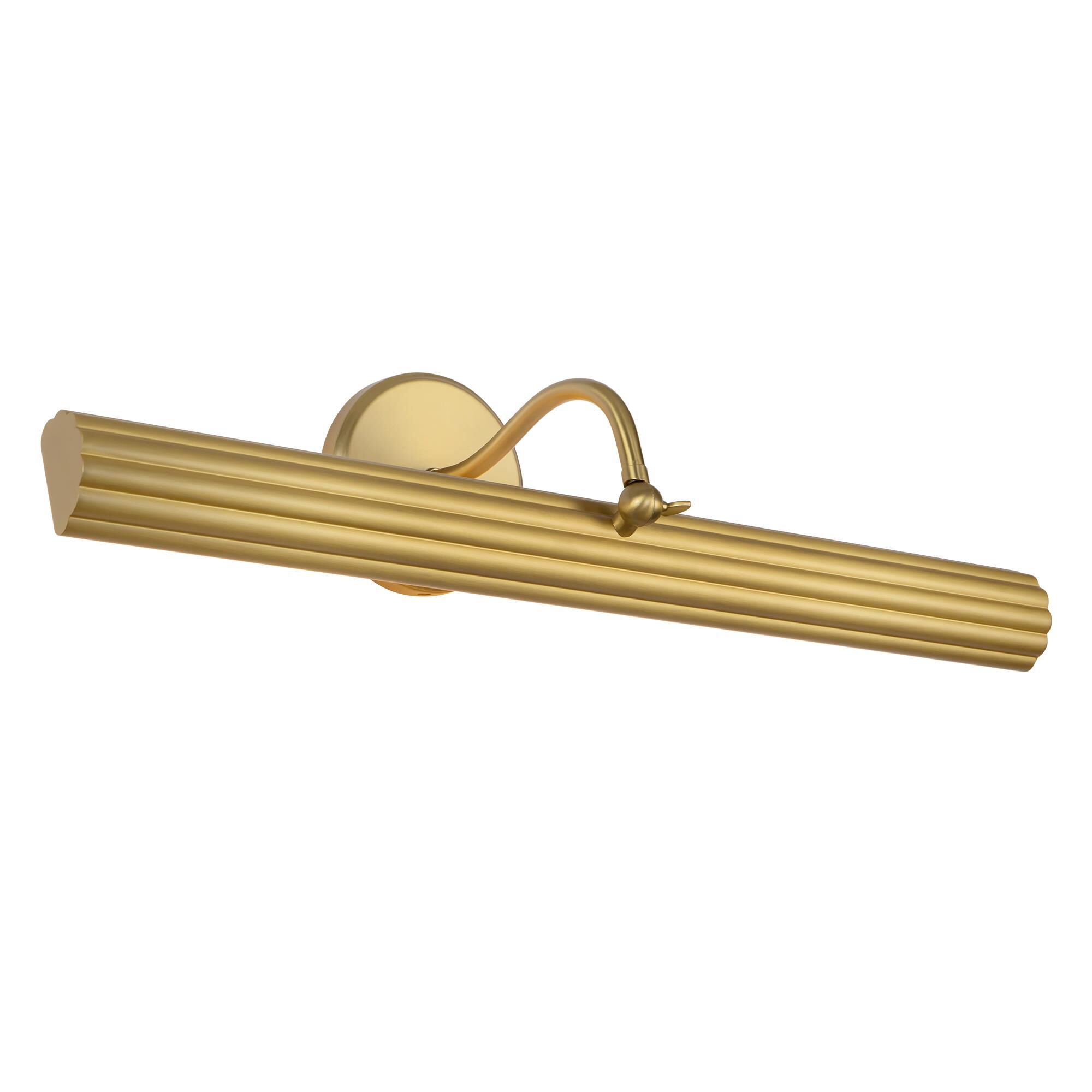 Shown in Brushed Gold finish and Frosted Acrylic Diffuser glass and Aluminum shade