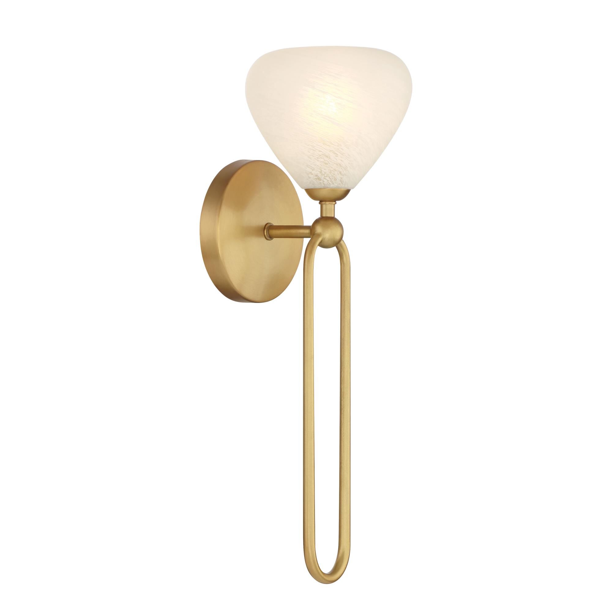 Shown in Legacy Brass finish and White glass and Etched Alabaster Glass shade
