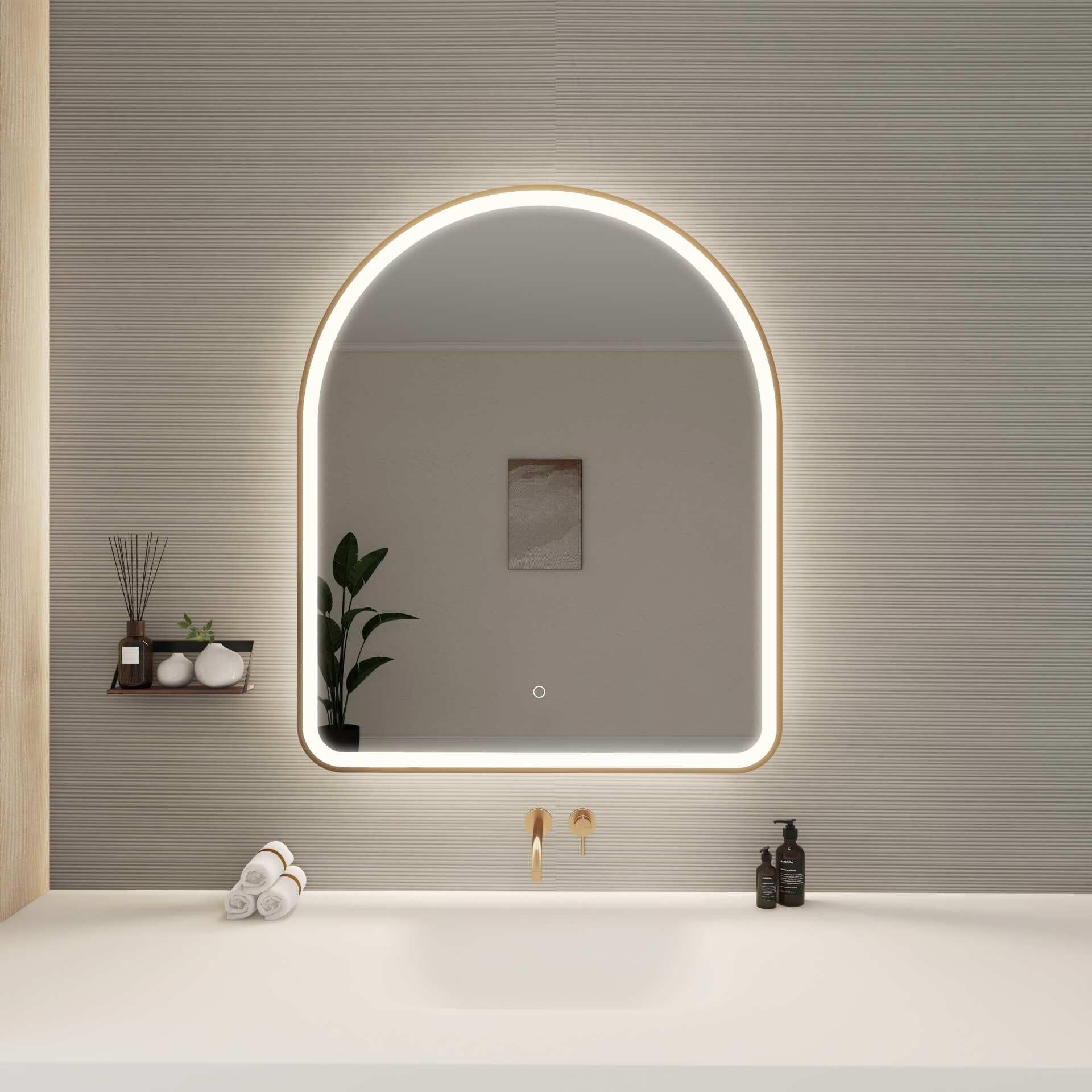 Shown in Satin Gold finish