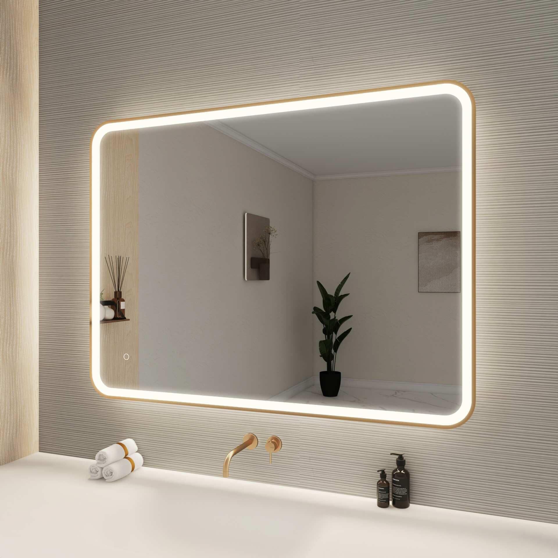 Shown in Satin Gold finish