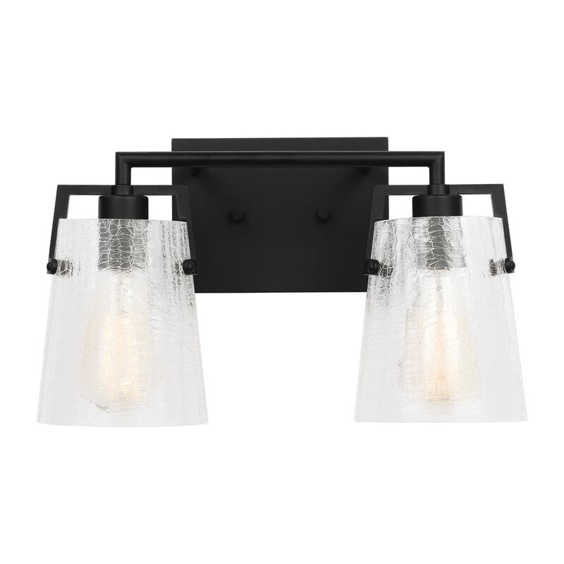Drew & Jonathan Crofton 15 Inch 2 Light Bath Vanity Light by Visual Comfort Studio