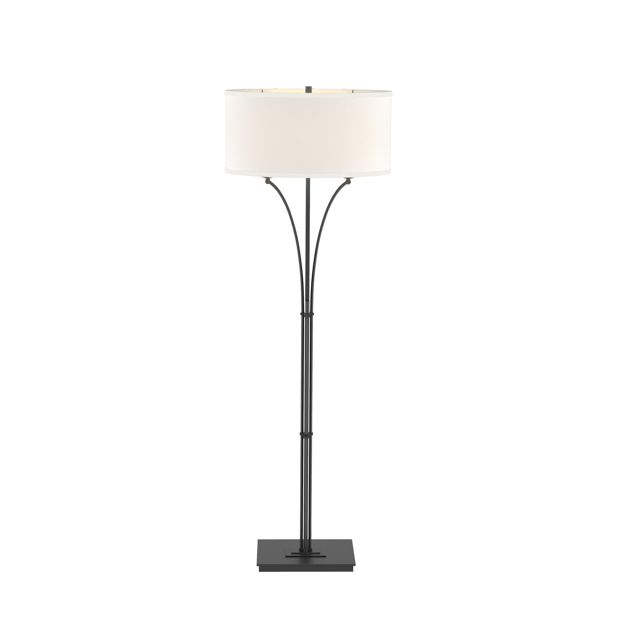 Shown in Black finish and Flax shade