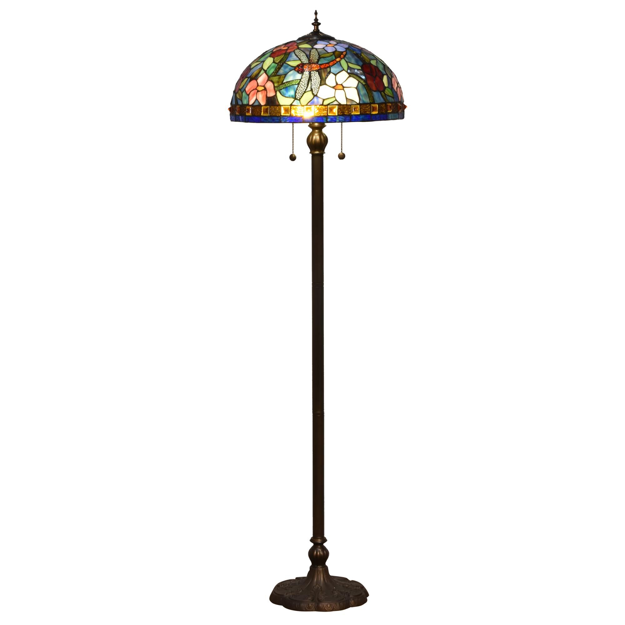 Josef Tiffany 62 Inch Floor Lamp by Dale Tiffany