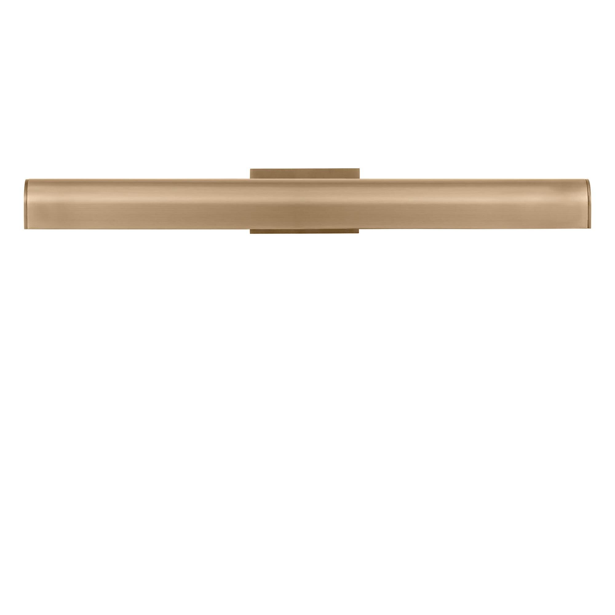 Shown in Satin Brass finish and White Acrylic Diffuser shade