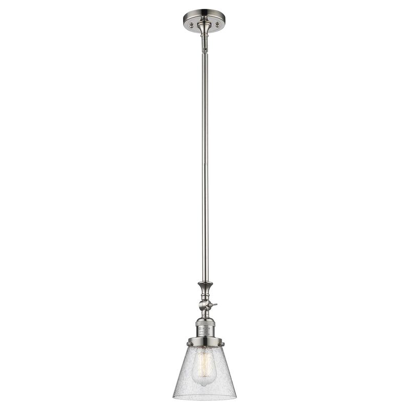 Bruno Marashlian Small Cone 6 Inch Mini Pendant by Innovations Lighting