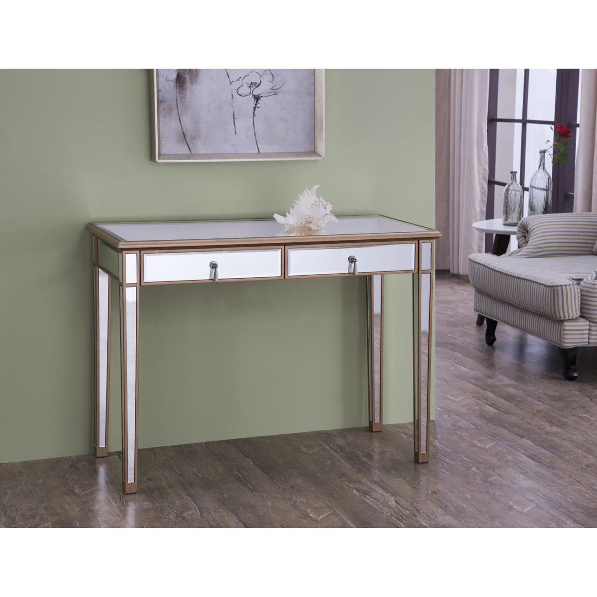 Contempo Desk by Elegant Decor
