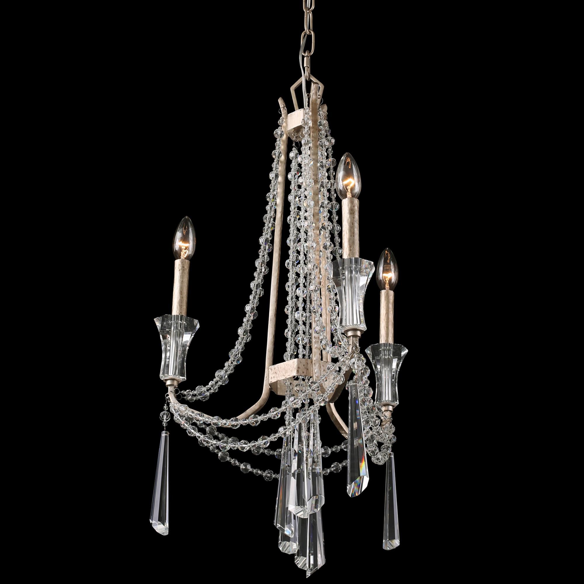 Barcelona 17 Inch 3 Light Mini Chandelier by Varaluz
