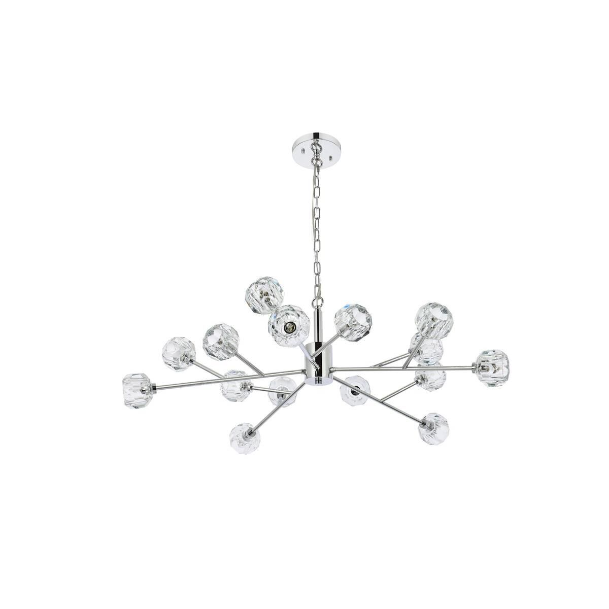 Graham 42 Inch LED Large Pendant by Elegant Lighting