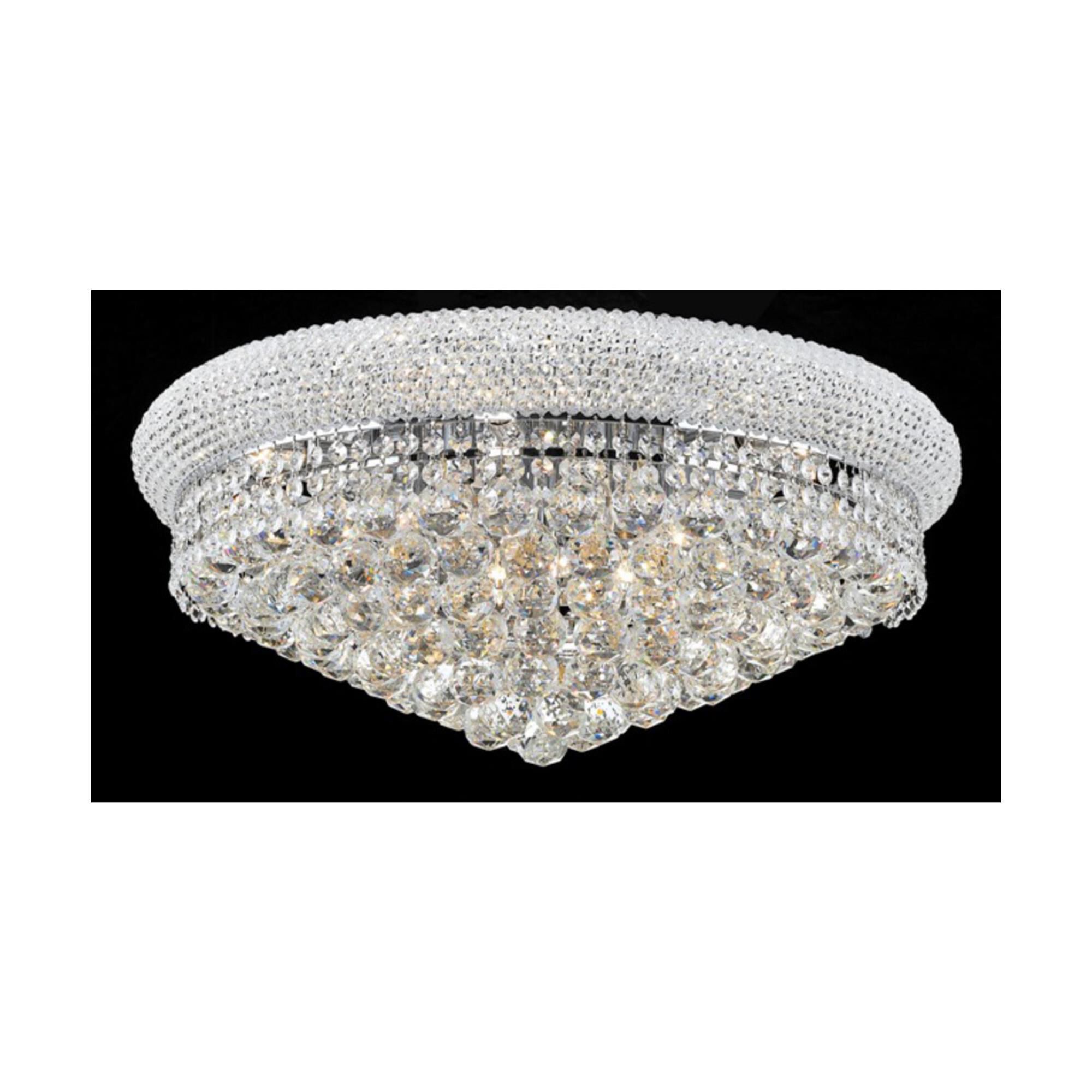 Primo 24 Inch 12 Light Flush Mount by Elegant Lighting