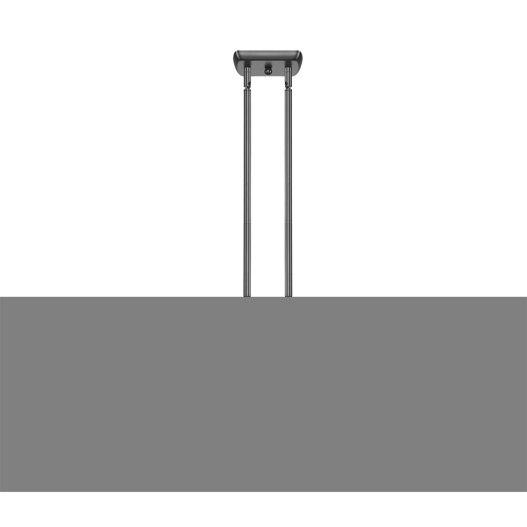 Shown in Matte Black finish and Sphere glass and Glass And Rope shade