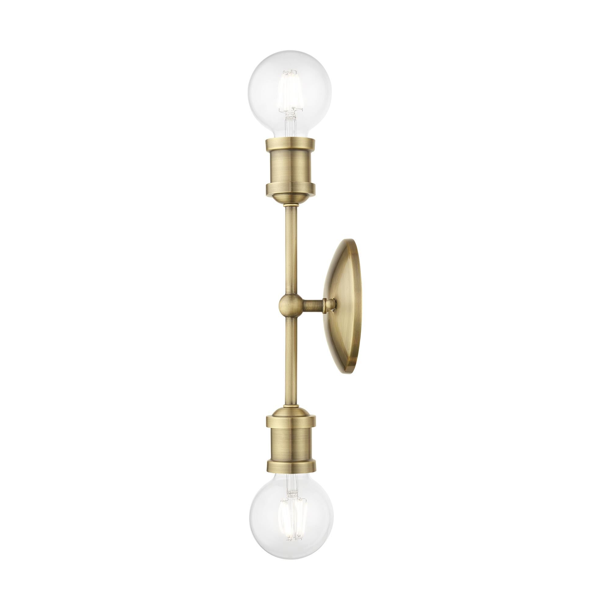 Lansdale 12 Inch 2 Light Bath Vanity Light by Livex Lighting