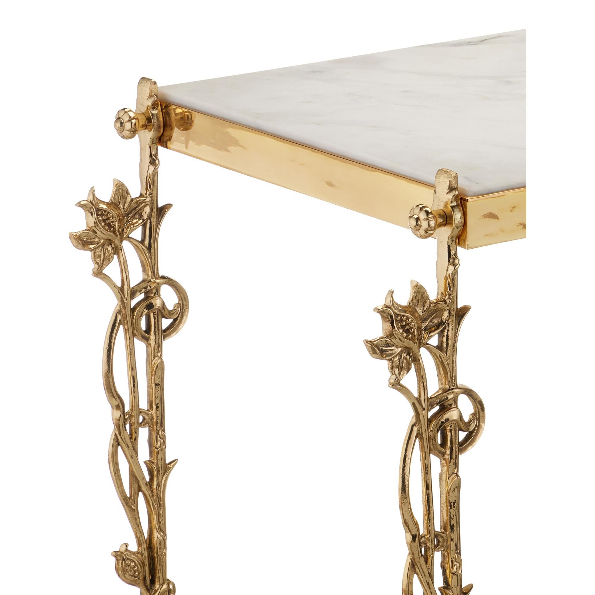 Shown in Polished Brass, Natural finish