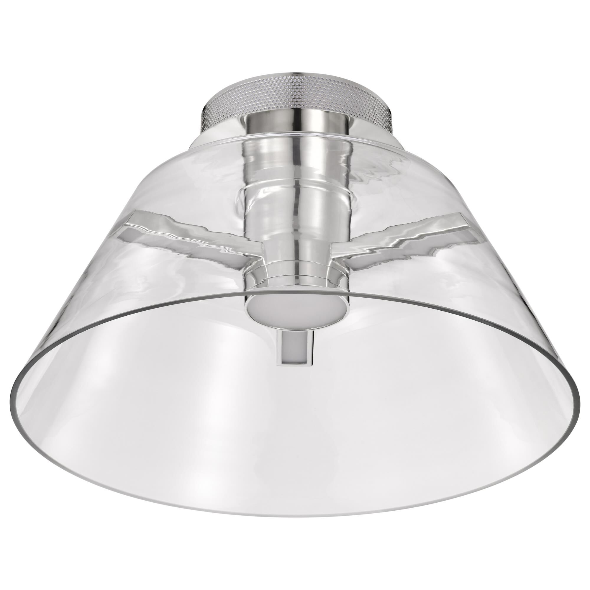 Edmond 17 Inch Semi Flush Mount by Nuvo Lighting