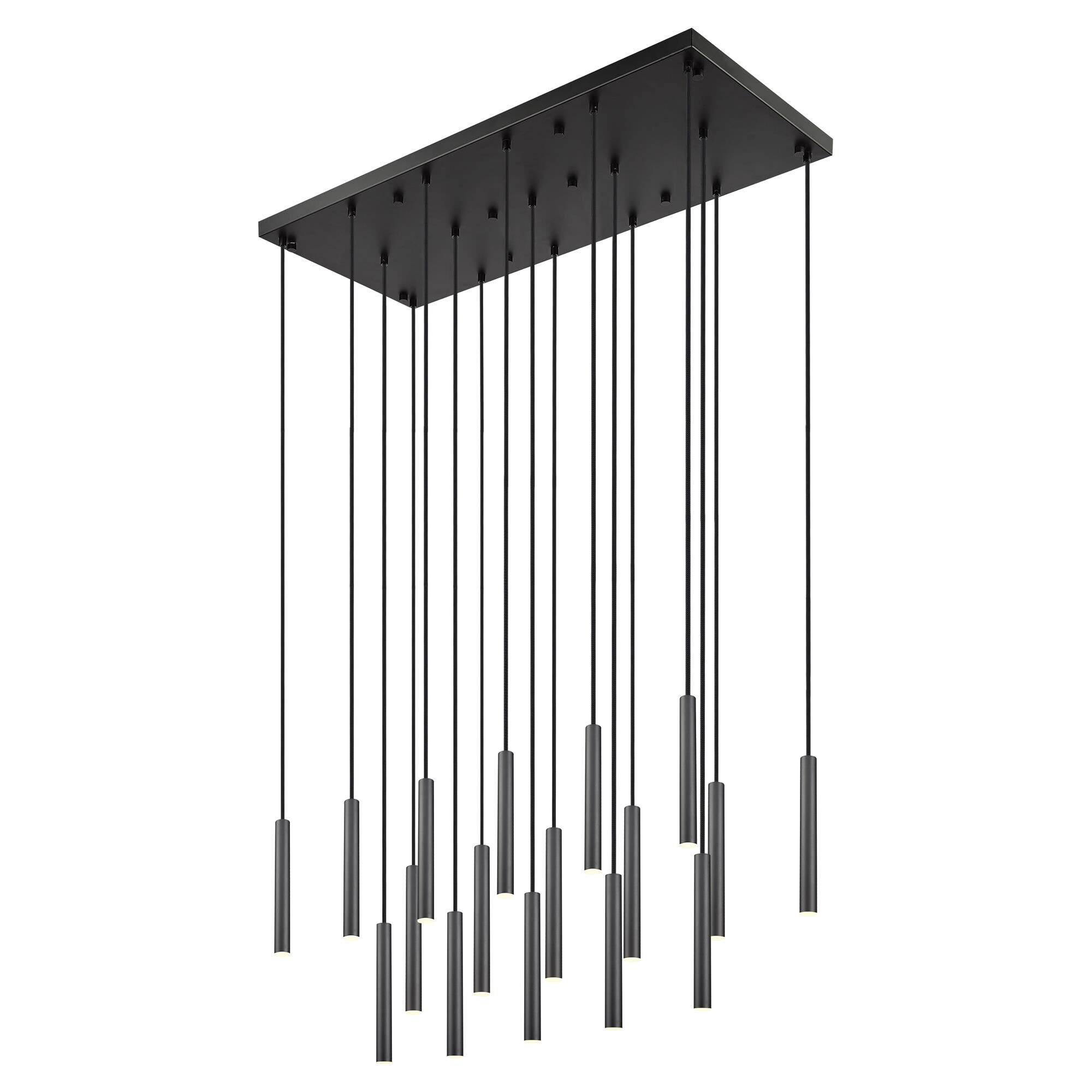 Shown in Matte Black finish and Matte Black glass and Matte Black shade