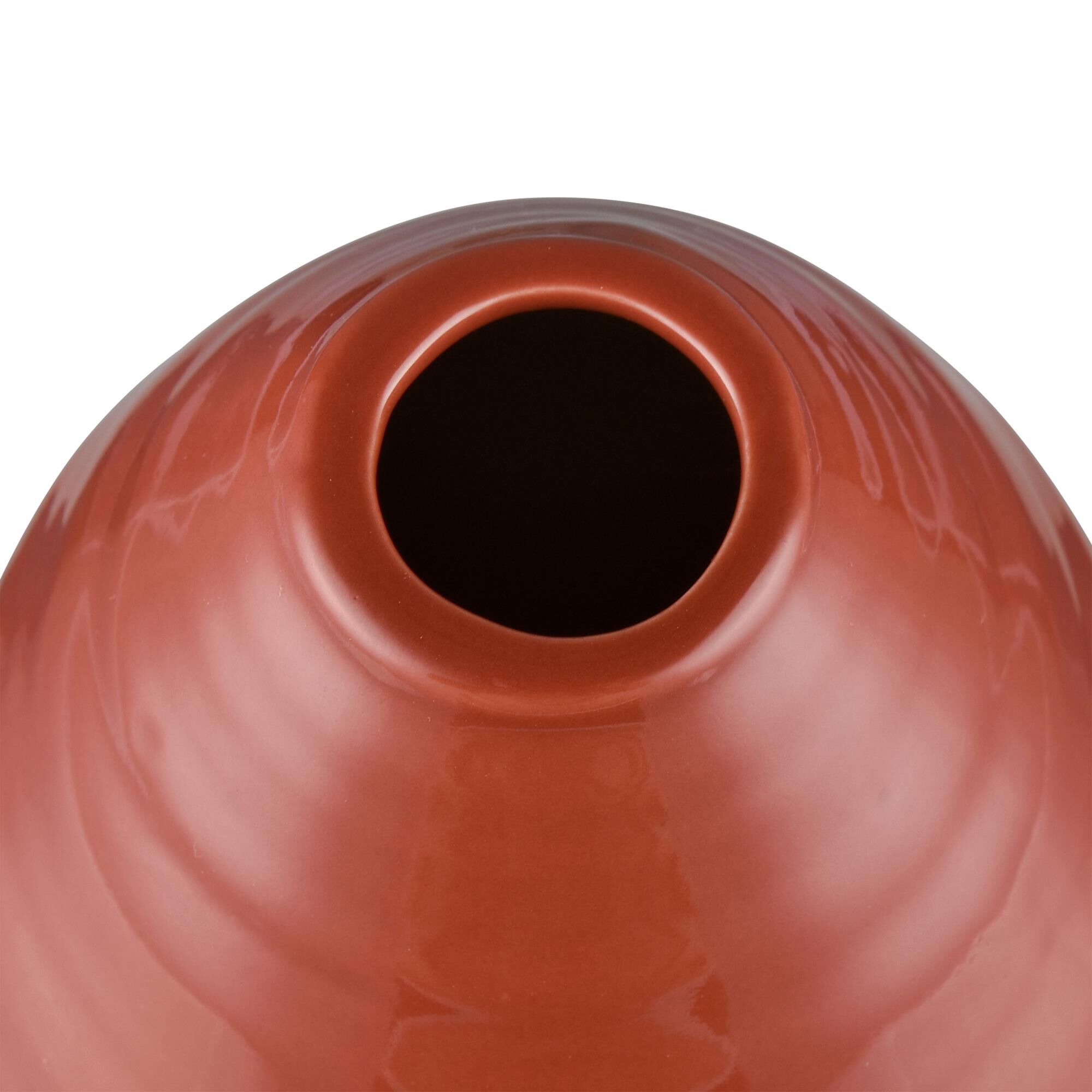 Shown in Brick Red finish