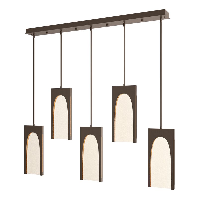 Cypress Medium Linear Chandelier by Hubbardton Forge