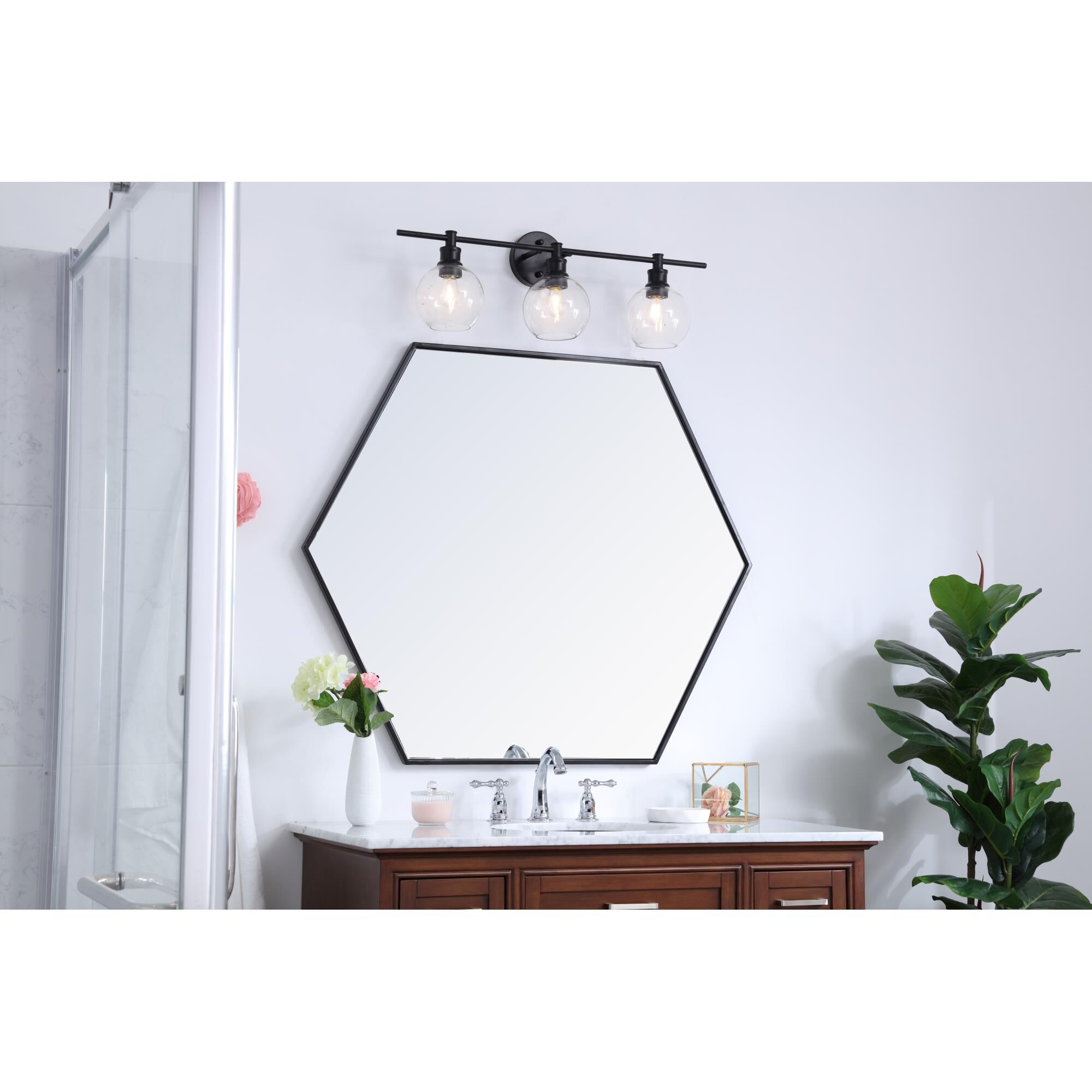 Collier 28 Inch Bath Vanity Light by Elegant Lighting