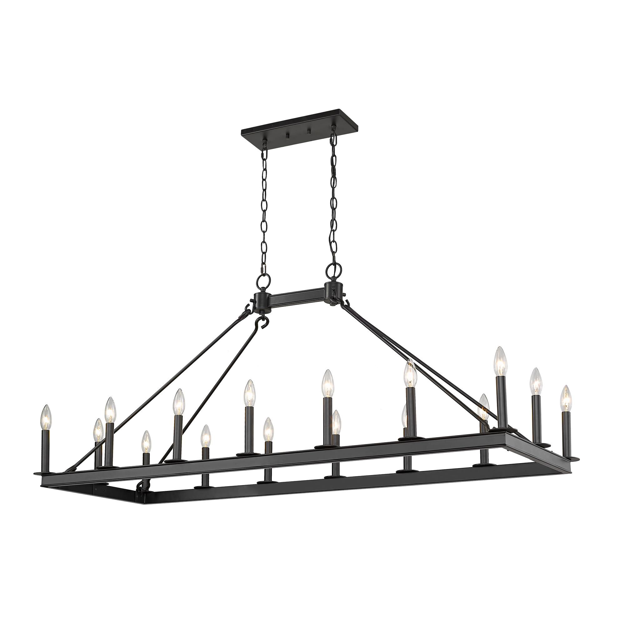 Barclay 56 Inch 16 Light Linear Suspension Light by Z-Lite