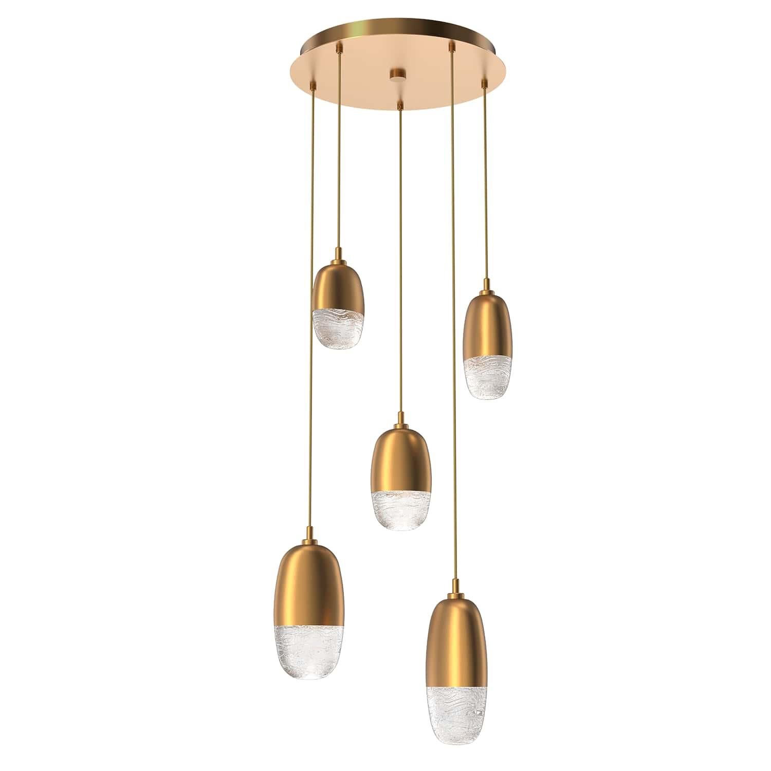 Pebble Multi Light Pendant by Hammerton Studio