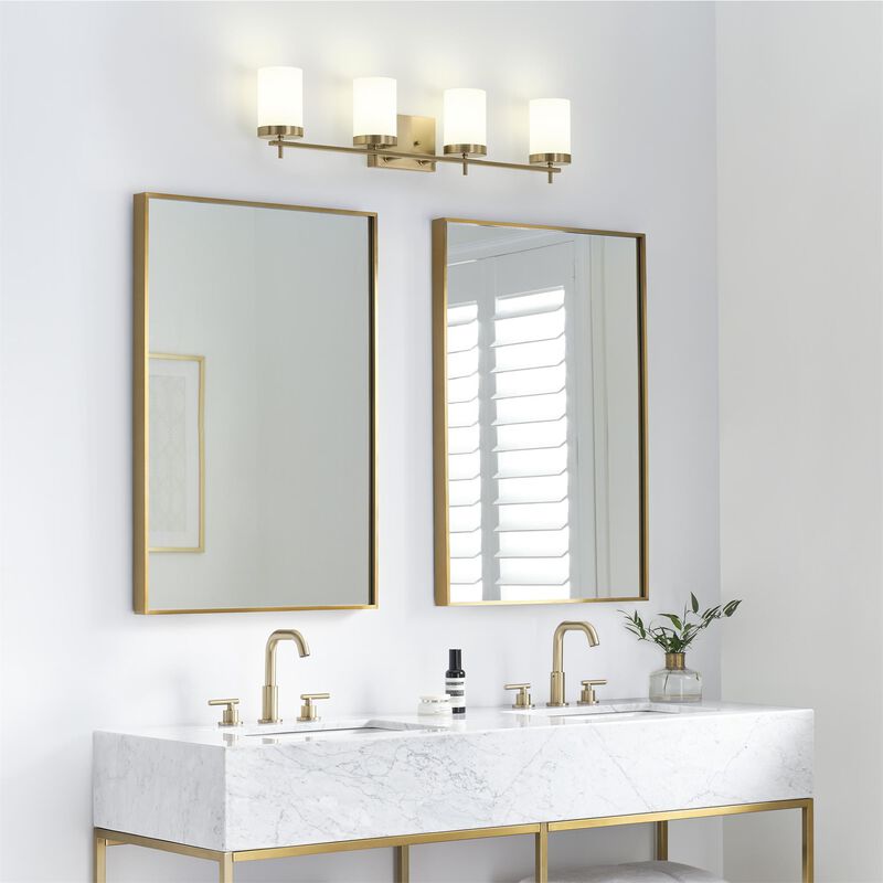Sean Lavin Zire 34 Inch 4 Light Bath Vanity Light by Visual Comfort Studio Collection