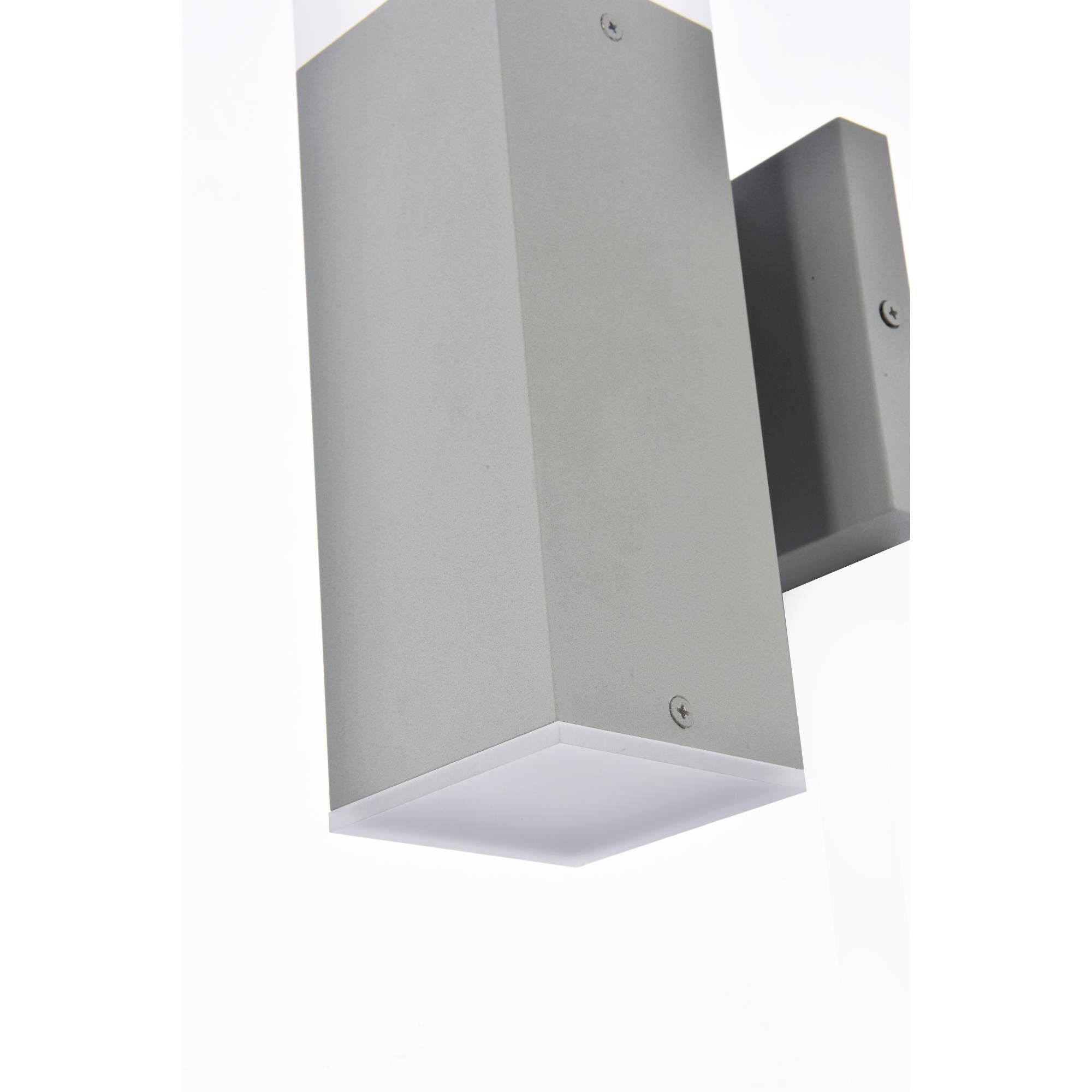 Elegant Lighting Raine 16 Inch Tall LED Outdoor Wall Light