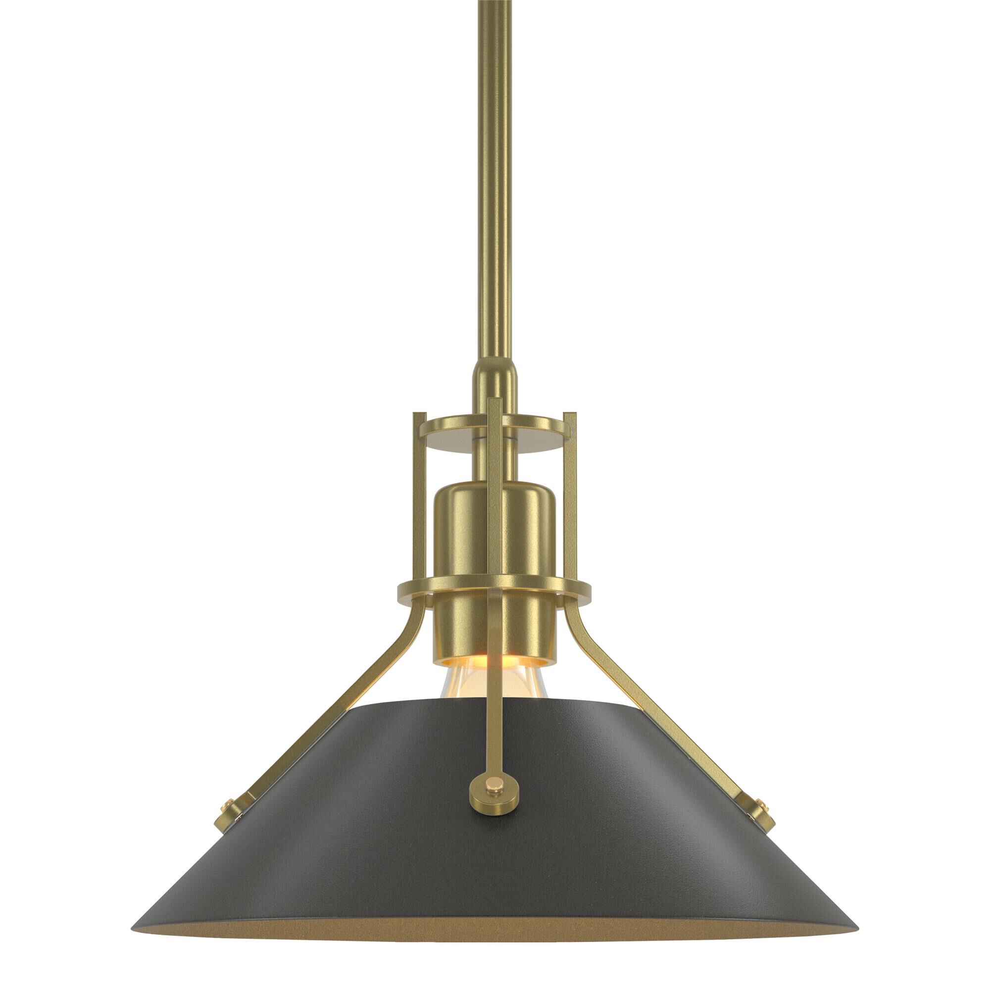 Shown in Modern Brass finish and Dark Smoke (07) accent