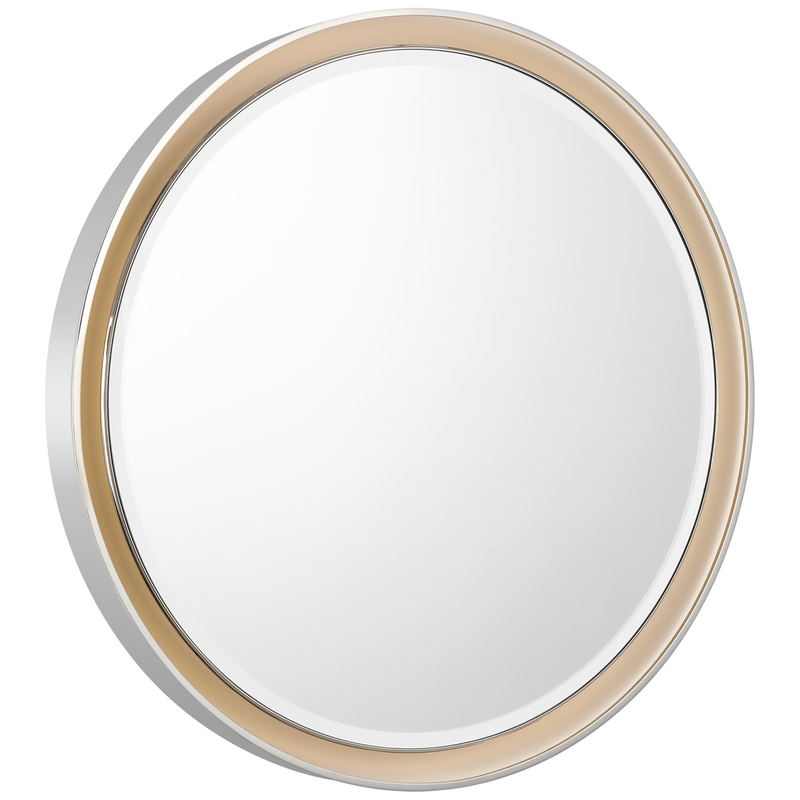 Thomas O'Brien Tricia 30 Inch LED Lighted Mirror by Visual Comfort Signature