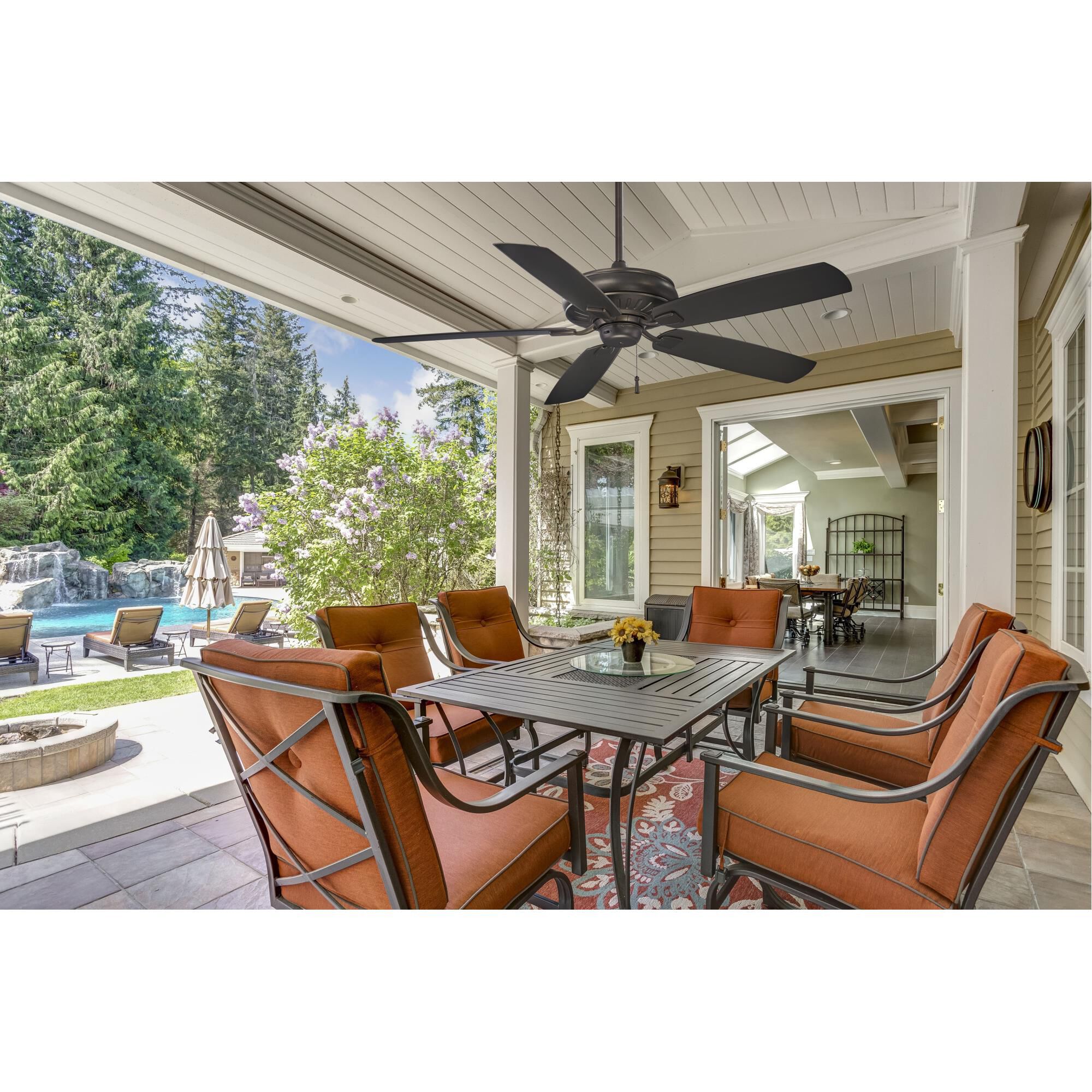Sunseeker Outdoor Rated 60 Inch Ceiling Fan by Minka Aire