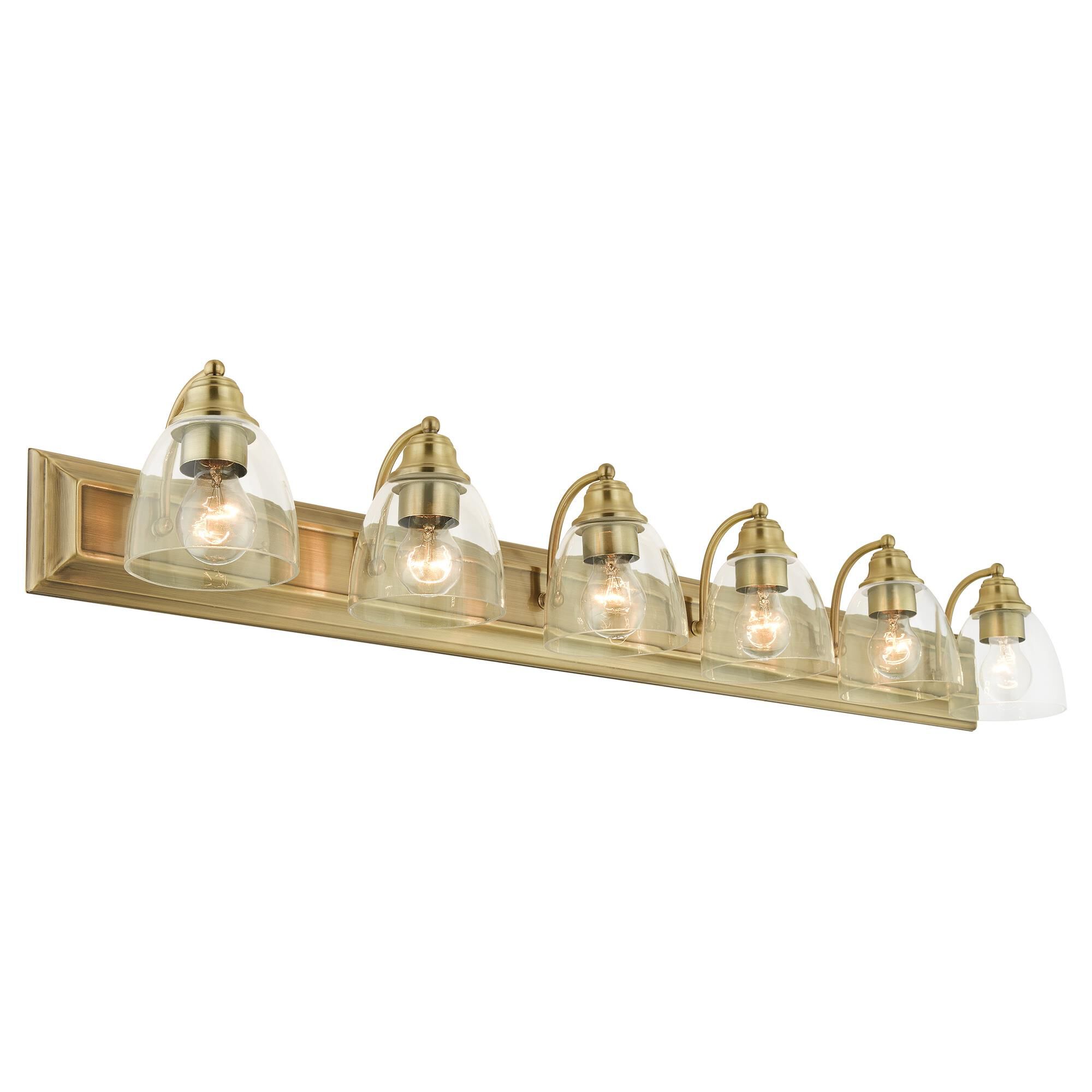 Birmingham 48 Inch 6 Light Bath Vanity Light by Livex Lighting