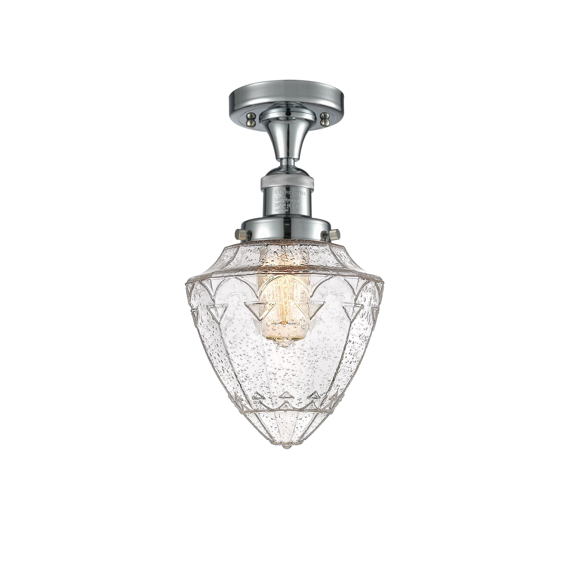 Bruno Marashlian Bullet 7 Inch 1 Light Semi Flush Mount by Innovations Lighting