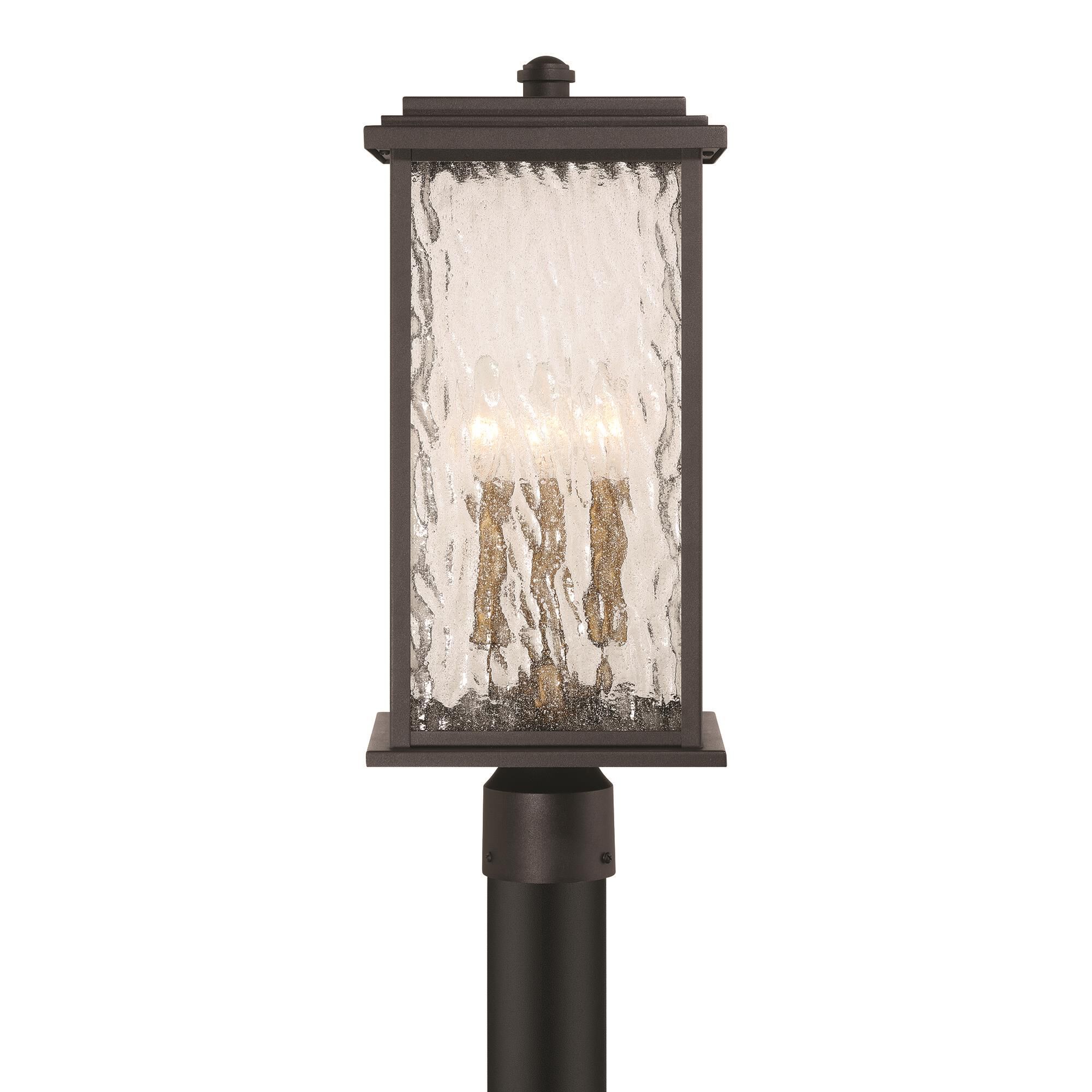 Estate 20 Inch Tall 3 Light Outdoor Post Lamp by Artcraft