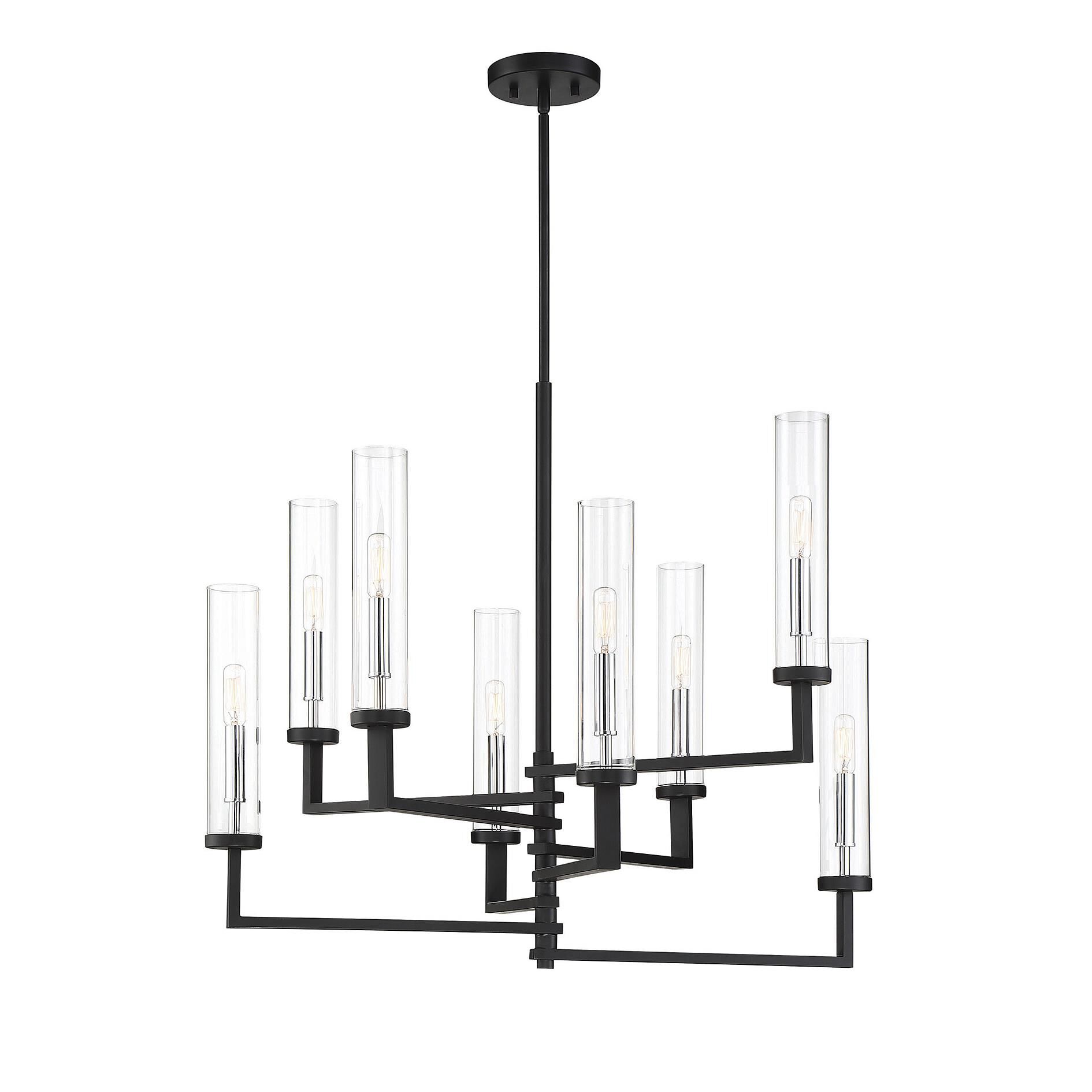 Folsom 28 Inch 8 Light Chandelier by Savoy House