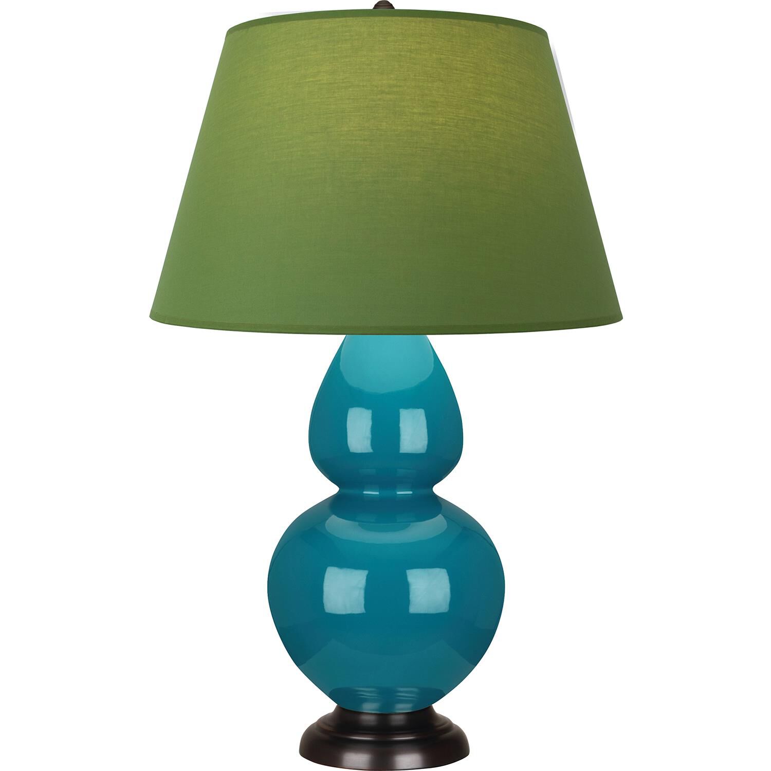 Double Gourd 31 Inch Table Lamp by Robert Abbey