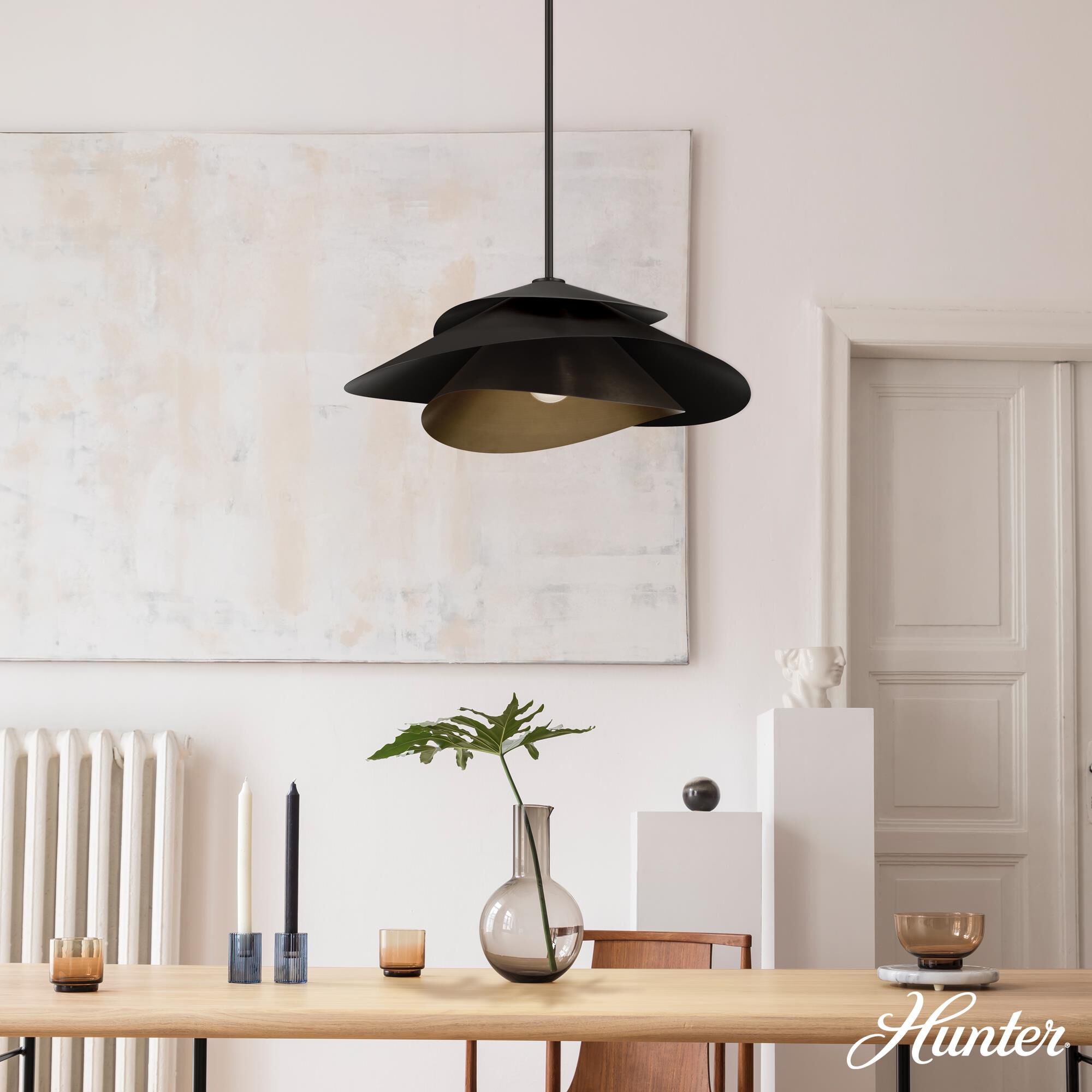 Hiro 20 Inch Large Pendant by Hunter Fan