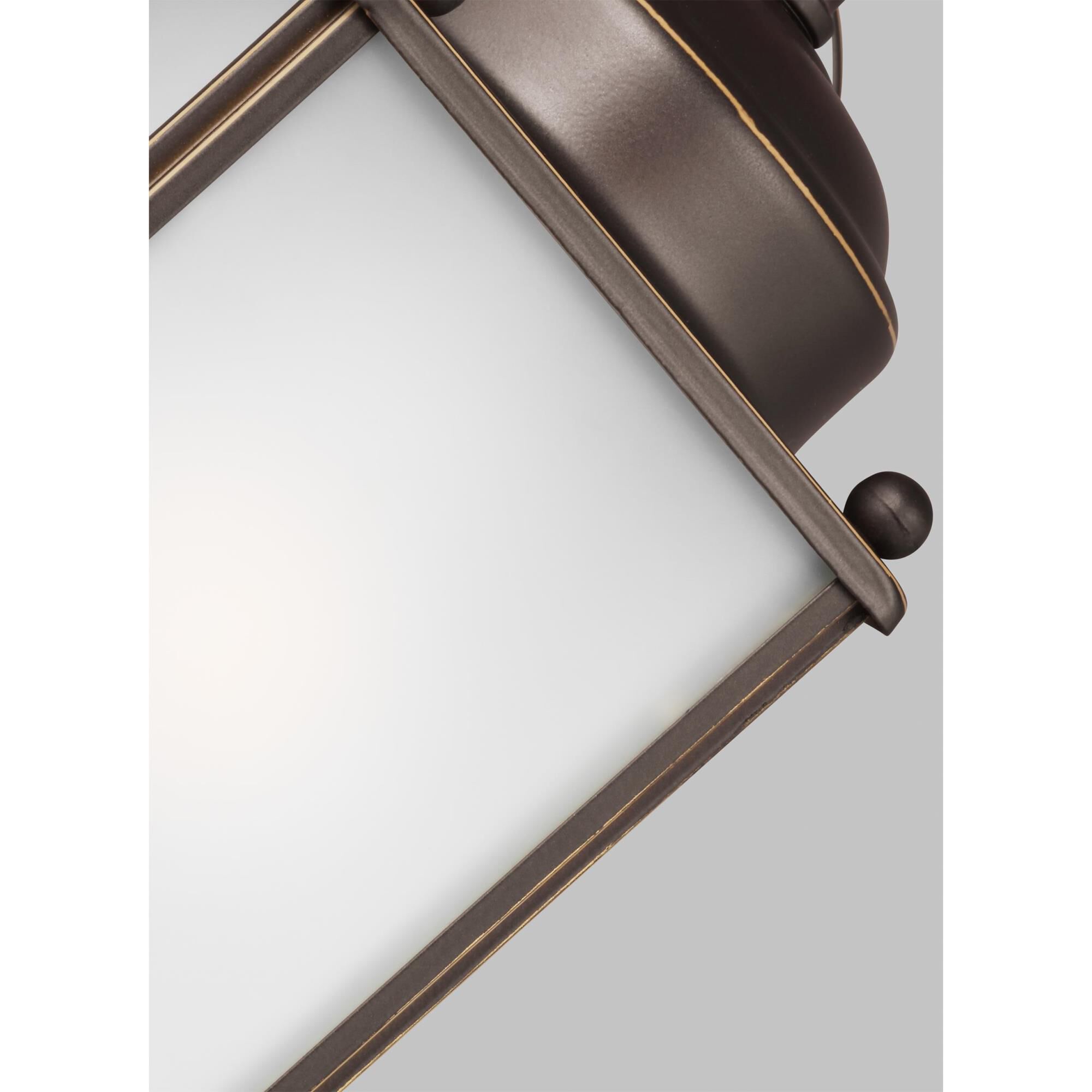 Generation Lighting New Castle 10 Inch Tall Outdoor Wall Light