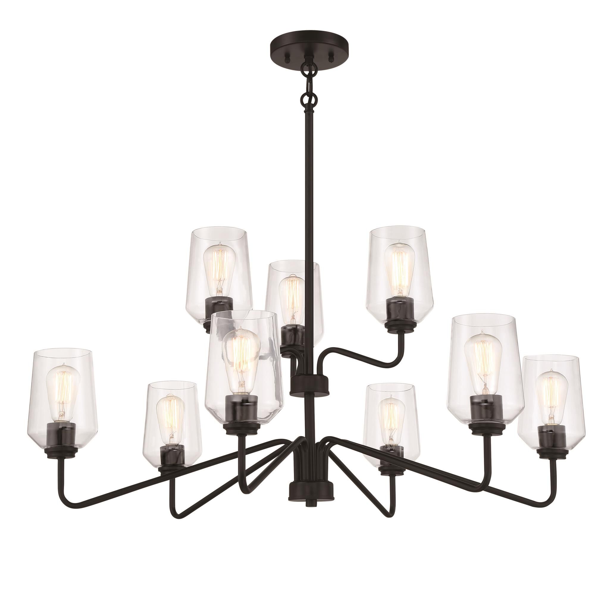 Shayna 39 Inch 9 Light Chandelier by Craftmade